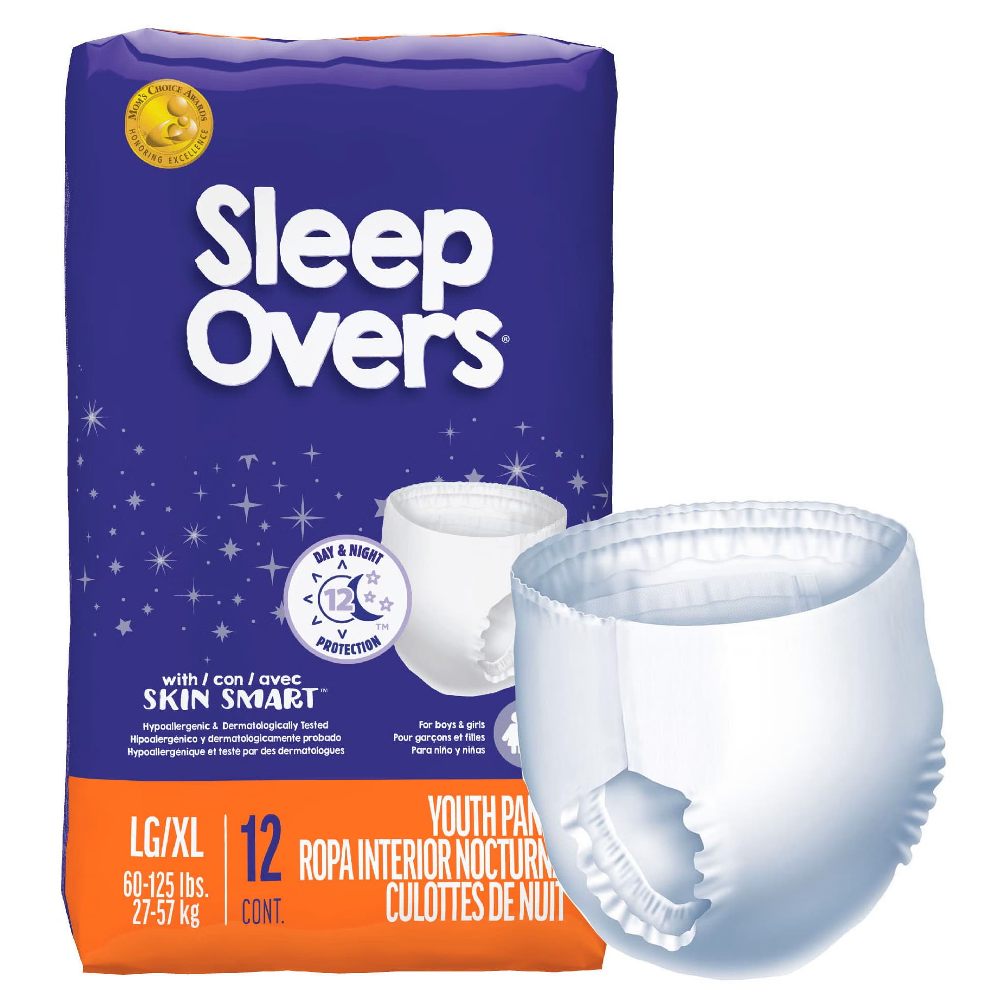 Cuties Sleepovers Youth Pants, Large-Extra Large - Package of 12 - Image 1