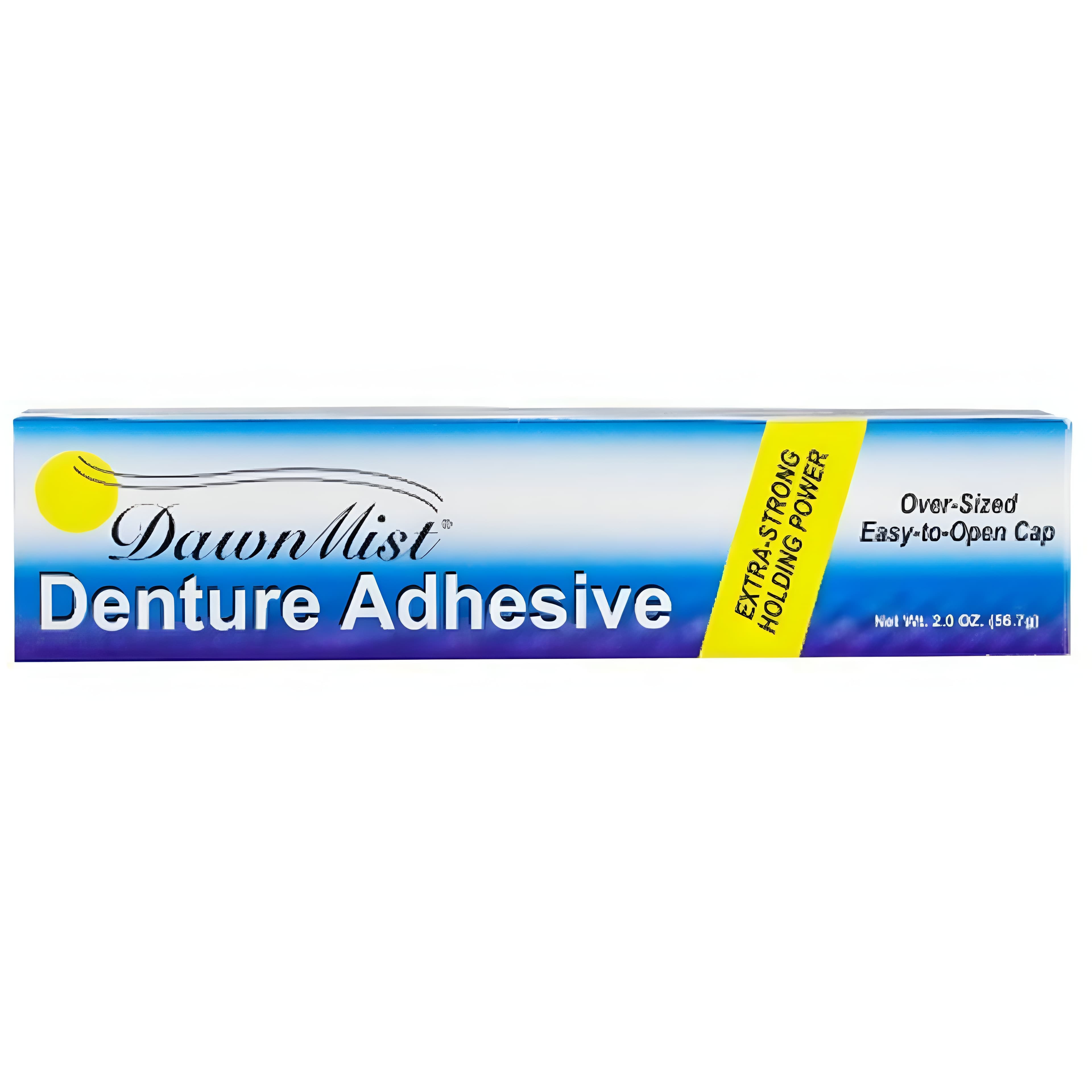 Dawn Mist Denture Adhesive, Cream, 2 oz. - Box of 36 - Image 1