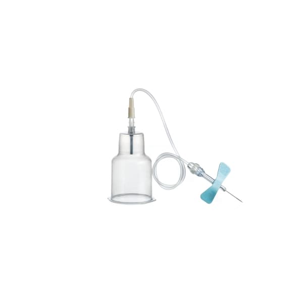 Vacuette Blood Collection Set with Holder, Winged, 23 Gauge, 12 Inch Tubing - Case of 240 - Image 1