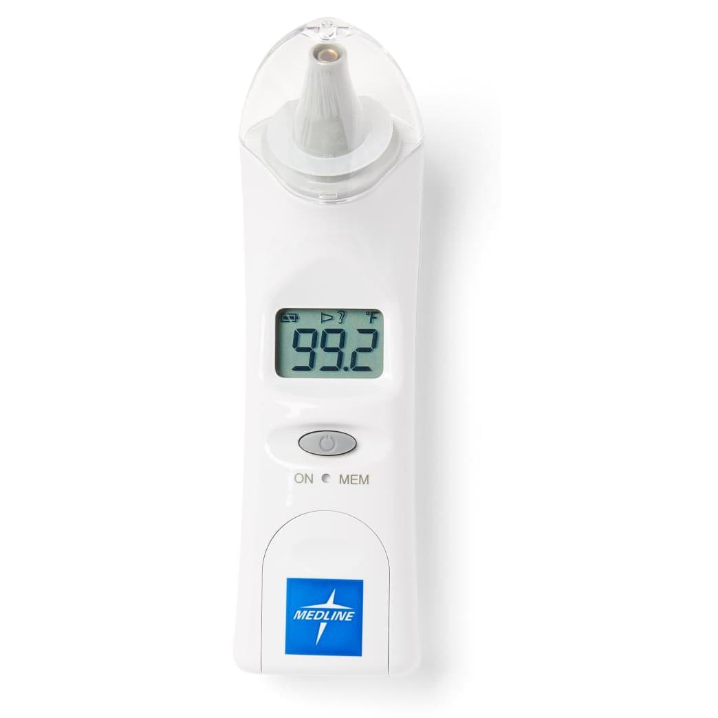 Medline Infrared Tympanic Dual-Scale Digital Ear Thermometer - Image 1
