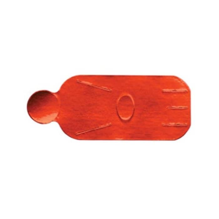 ChemoPlus IVA Security Seals For Baxter Viaflex Bags and Mini-Bag Plus Containers, Red - Carton of 1000 - Image 1