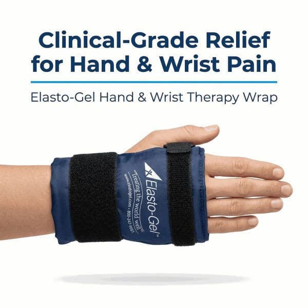 Elasto-Gel Re-Usable Wrist Wrap Hot and Cold Therapy - Image 3