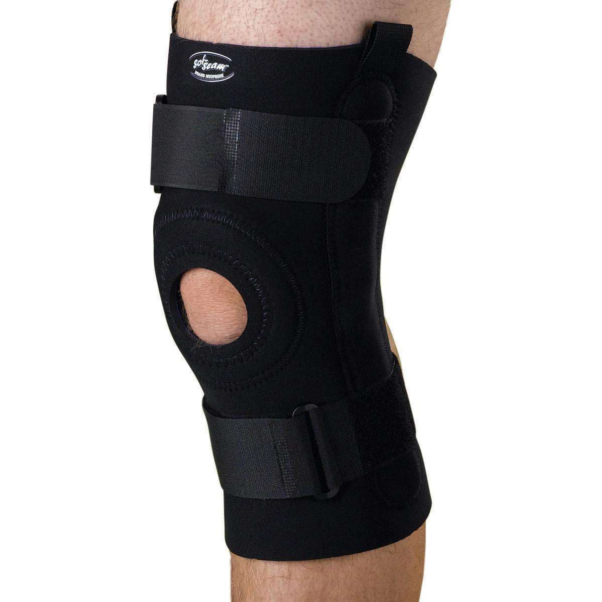 Medline U-shaped Hinged Knee Support, 3XLarge - Image 1