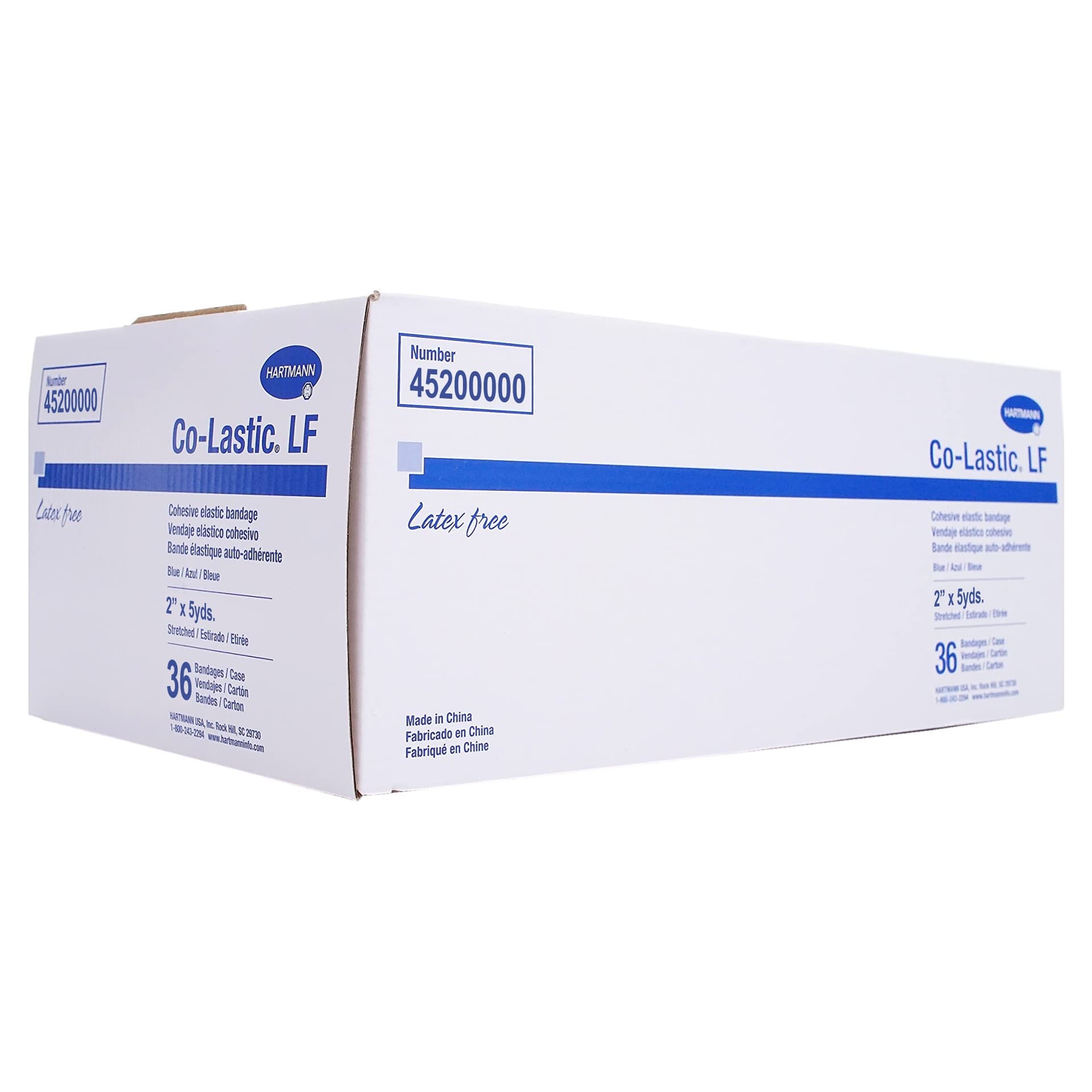 Co-Lastic Cohesive Bandage, Tan, 2 Inch x 5 Yard - Case of 36 - Image 1