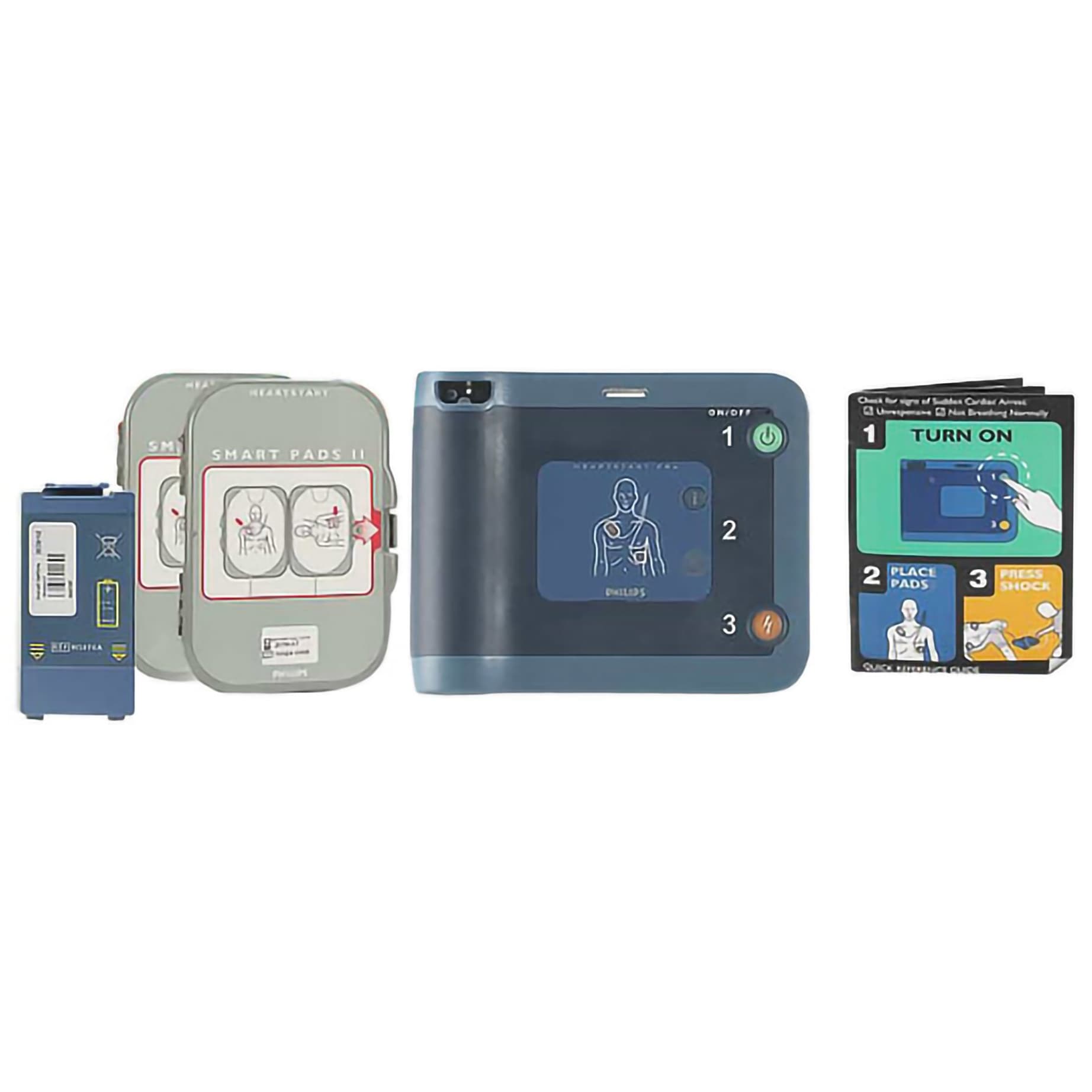 HeartStart FRx Semi-Automatic AED – Standard Case Bundle - Image 2