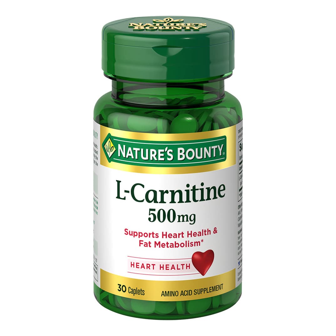 Nature's Bounty L-Carnitine, 500 mg - Bottle of 30 - Image 1