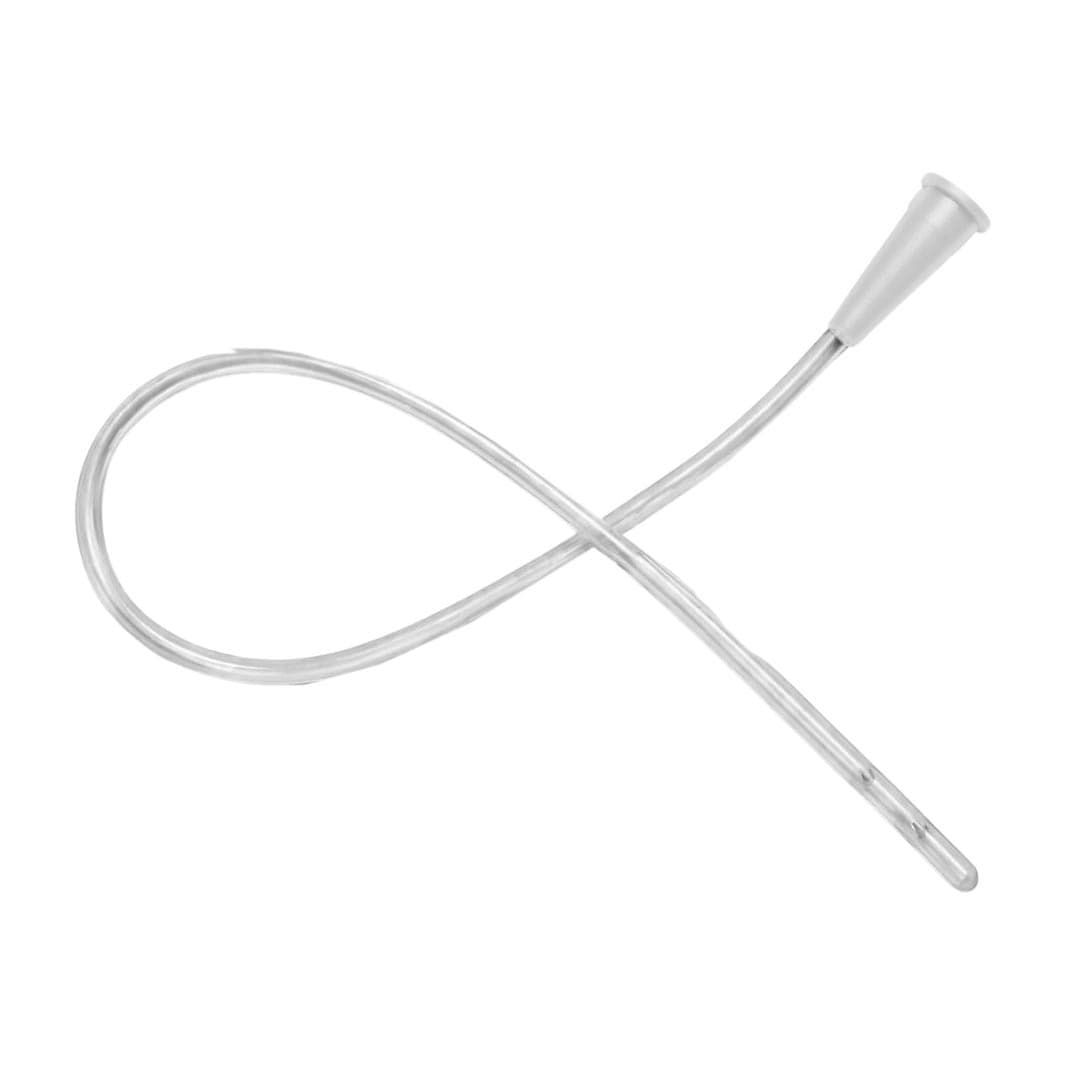 Easy Cath Intermittent Female Catheter, with Funnel, 12 Fr 7" - Box of 50 - Image 1