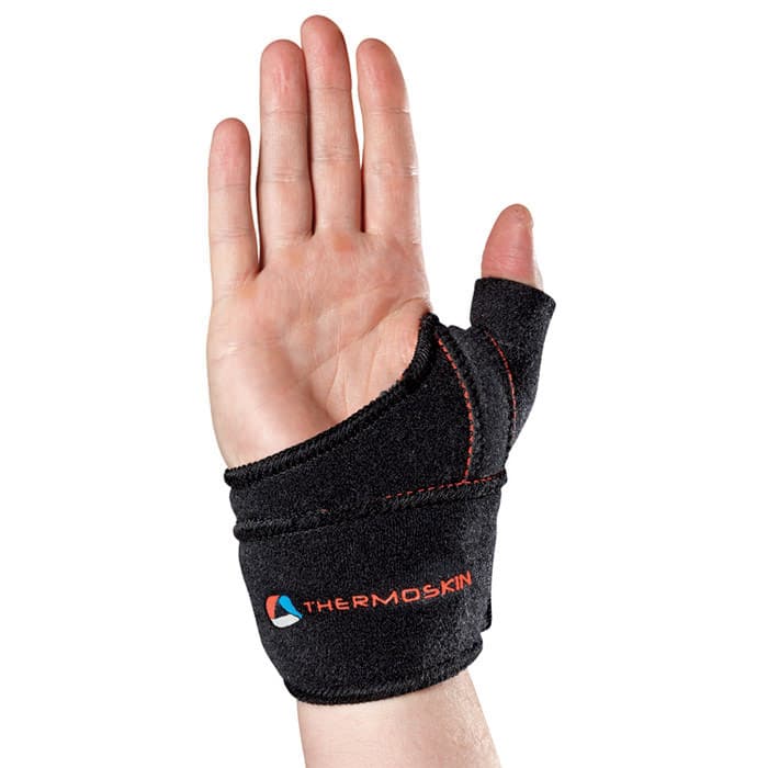 Thermoskin Sports Thumb Adjustable, Right, Black, Small-Medium - Each - Image 1