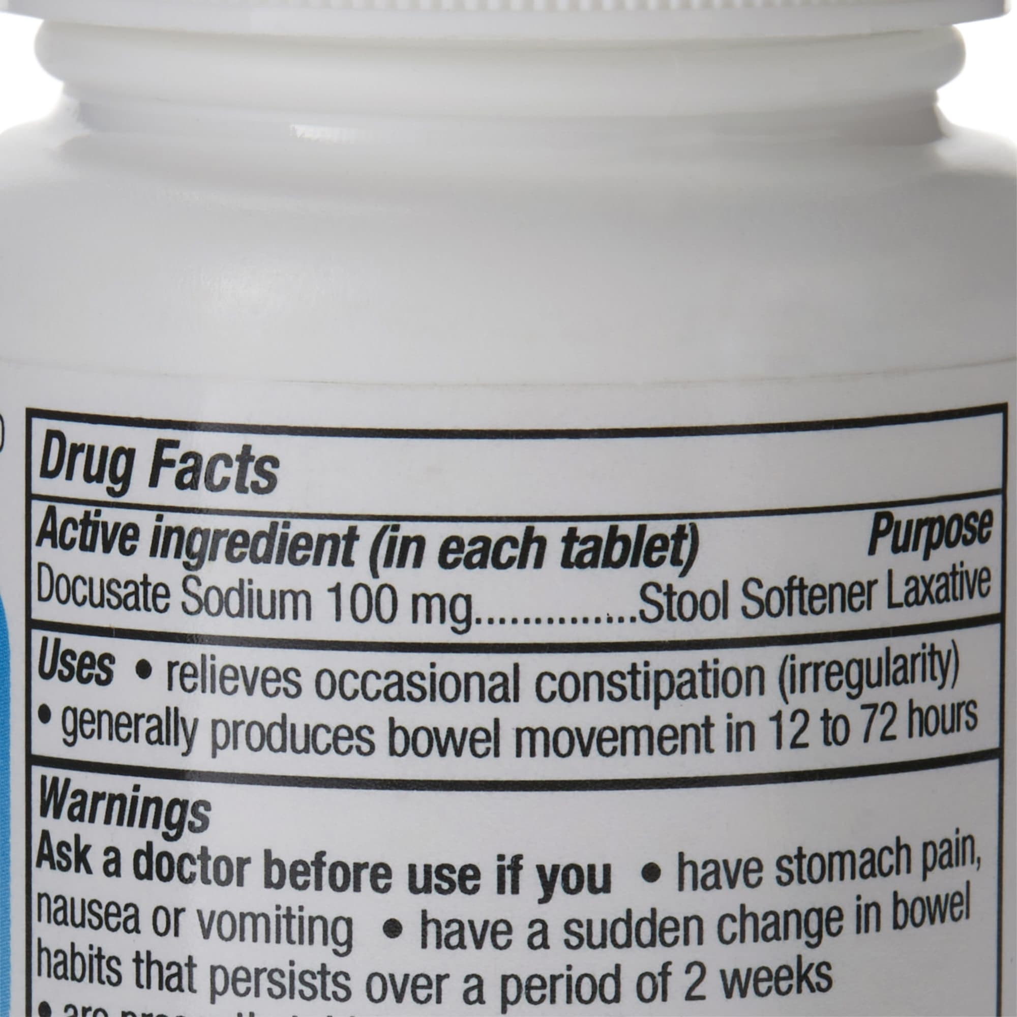 Major Pharmaceuticals Stool Softener Tablet - Each - Image 3