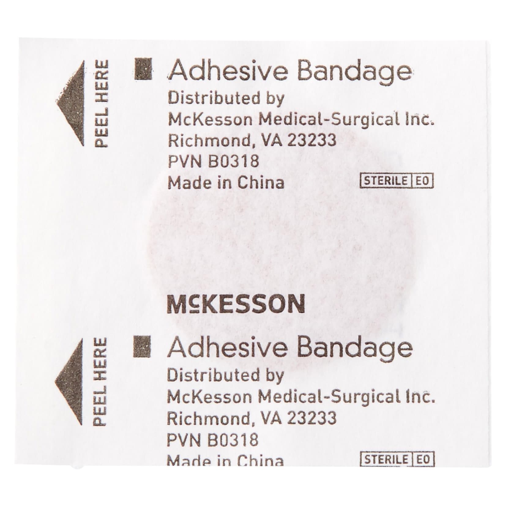 McKesson Fabric Round Adhesive Spot Bandage - Image 3