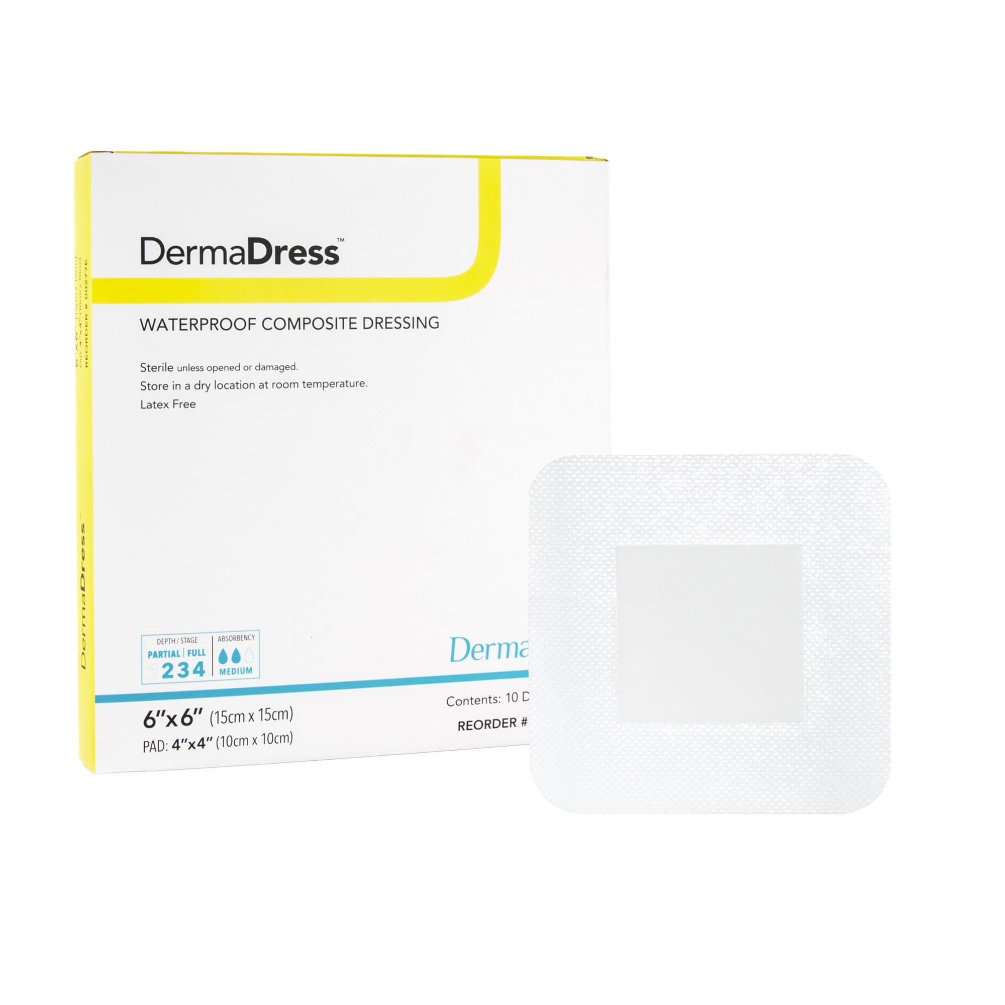 DermaDress Waterproof Composite Dressing - Image 2
