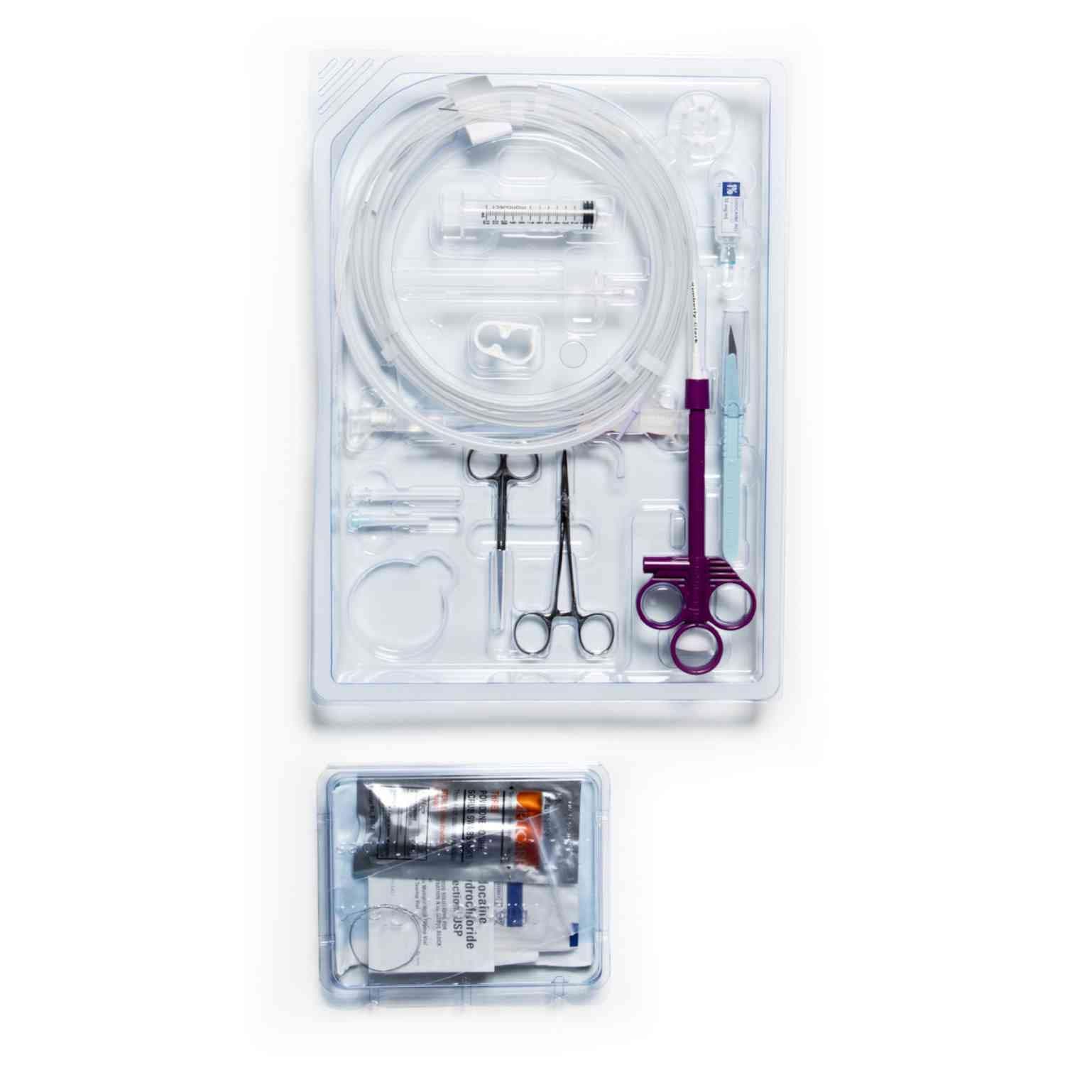 MIC Silicone PEG Kit, Push Method, 24 Fr - Box of 2 - Image 1