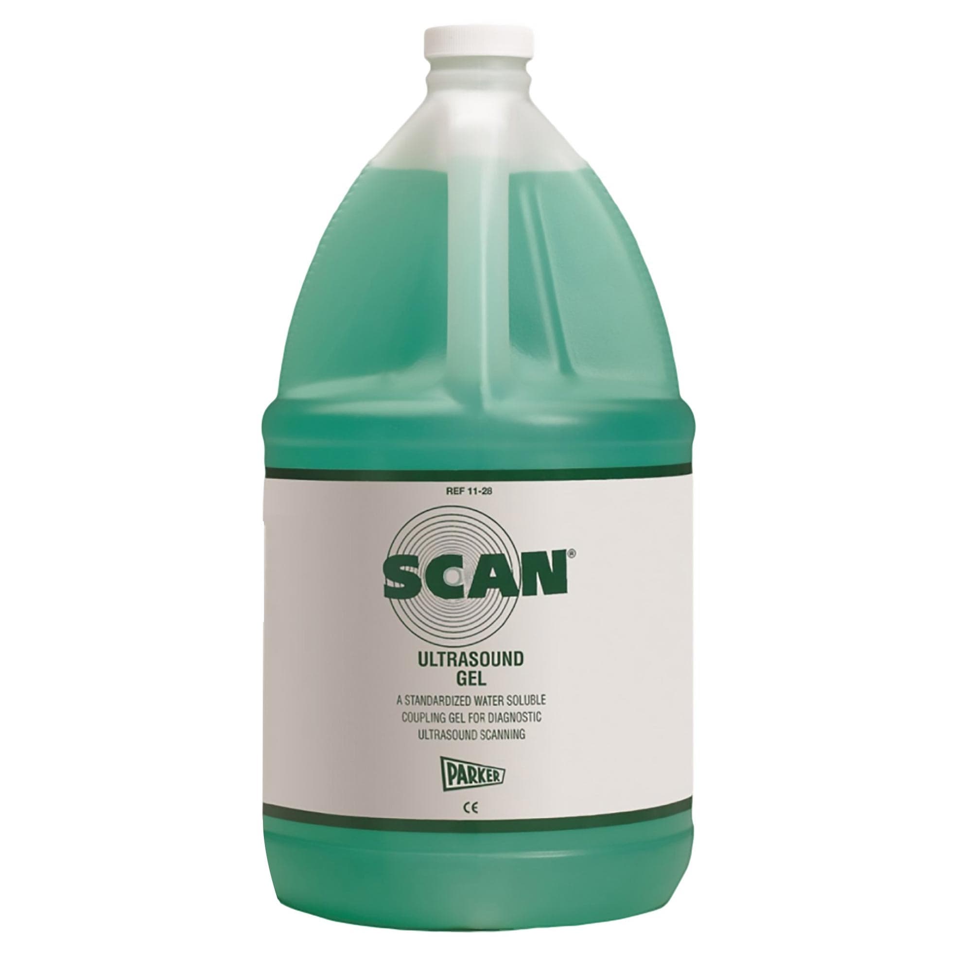 Scan Ultrasound Gel, Transmission, Light Green, 3.8 Liter (1 Gallon) Dispenser Bottle - Image 1