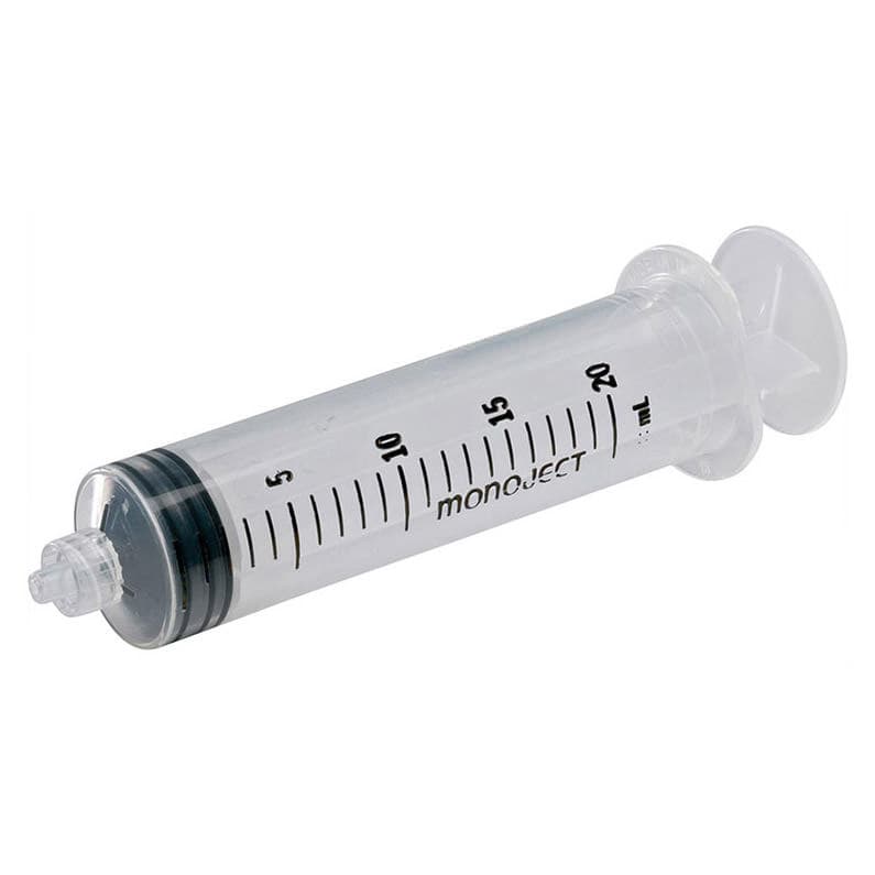 Monoject Rigid Pack Syringes, 20 ML, Luer Lock Tip - Each - Image 1