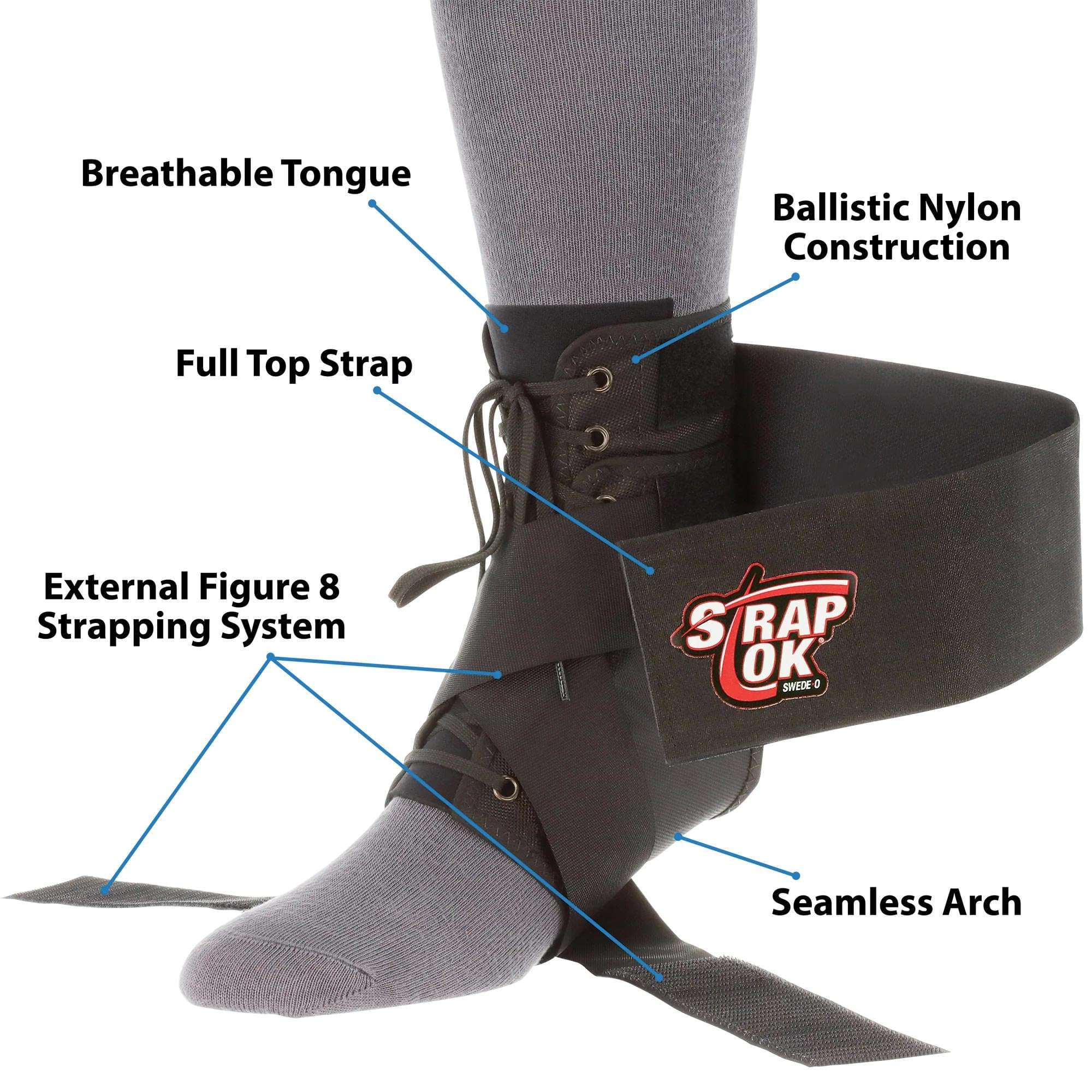 Swede-O Strap Lok Ankle Brace - Image 7