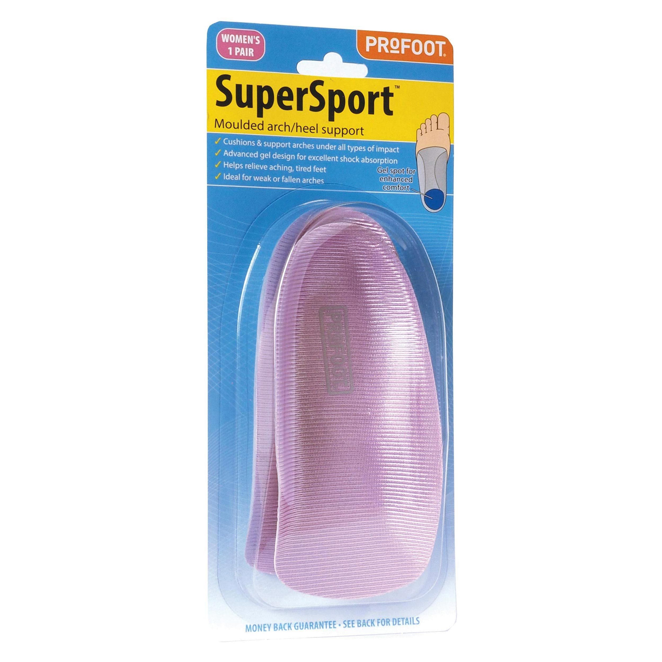 Profoot SuperSport Women's Moulded Arch and Heel Support
