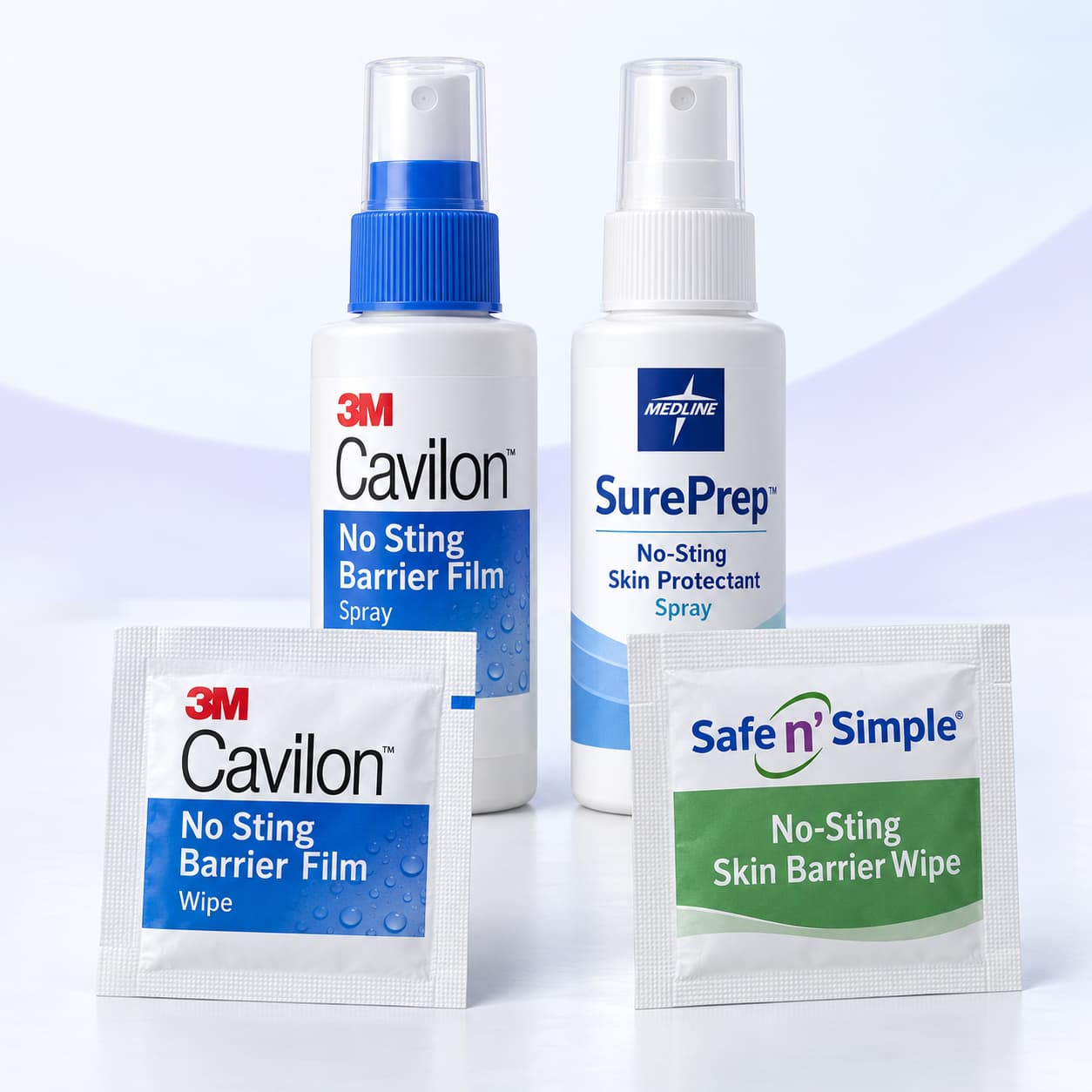Barrier Film Wipes & Sprays category