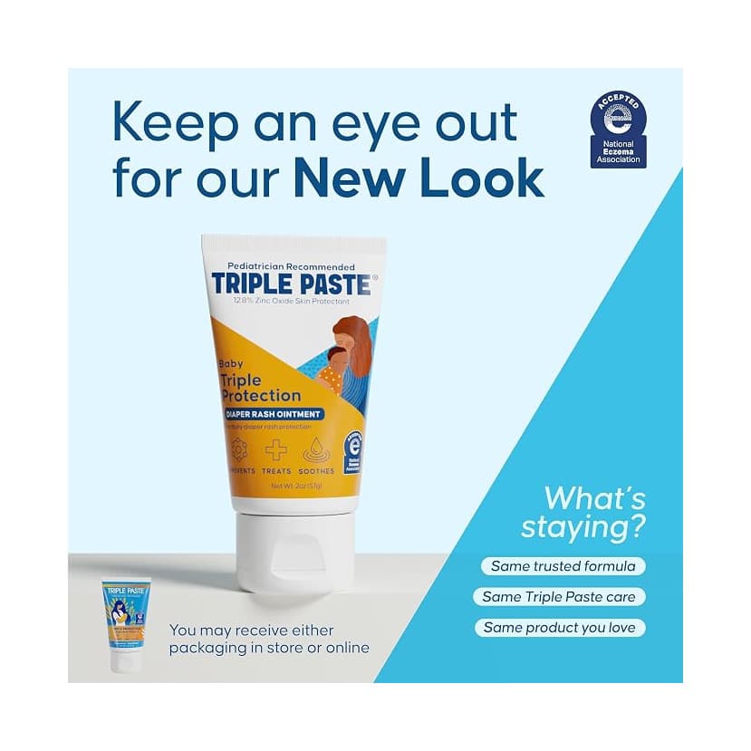 Triple Paste Diaper Rash Ointment, 2 oz - Image 2