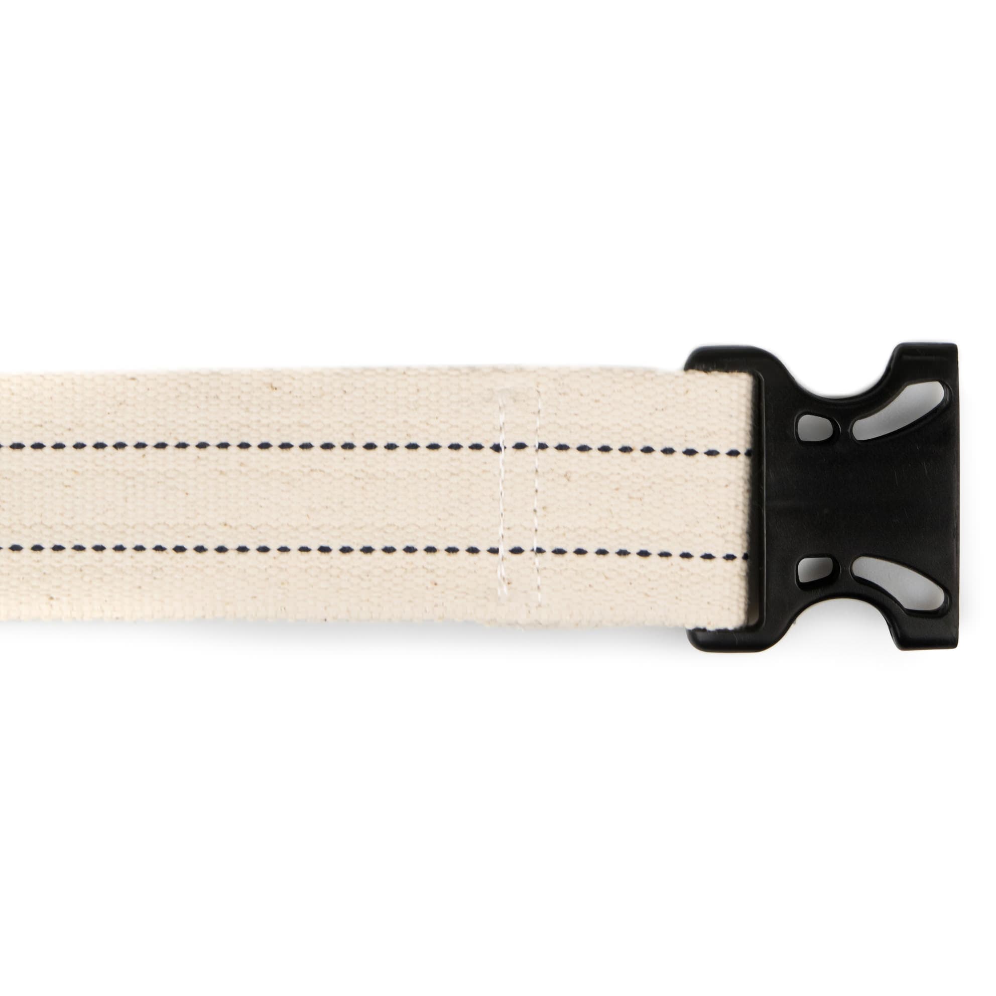 McKesson Select Gait Belt, Derlin Buckle, White - Image 1