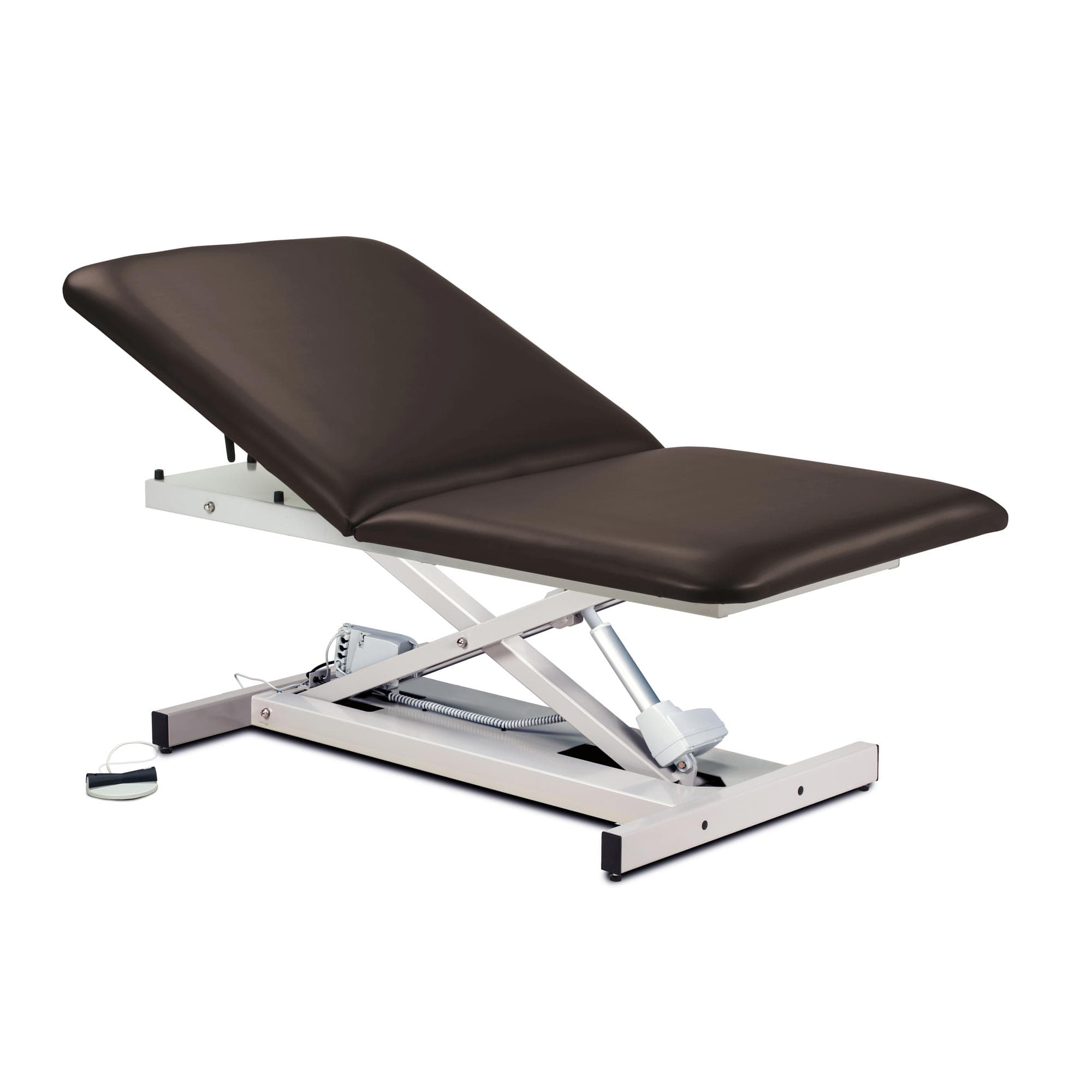 Clinton open base, extra wide, bariatric, power table with adjustable backrest - Image 8