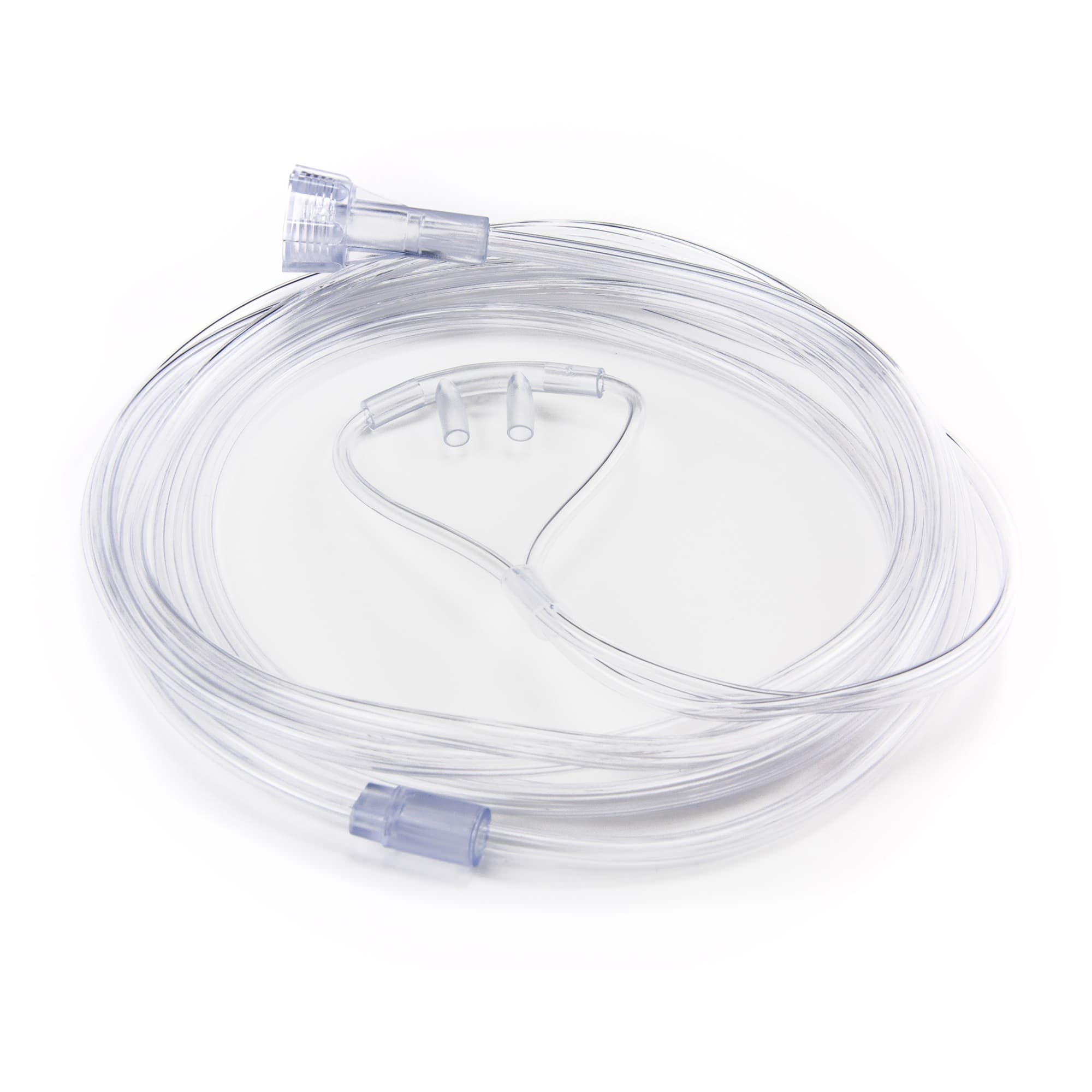 McKesson Nasal Cannula Clear Over Ear NonSterile Kink Resistant Tubing