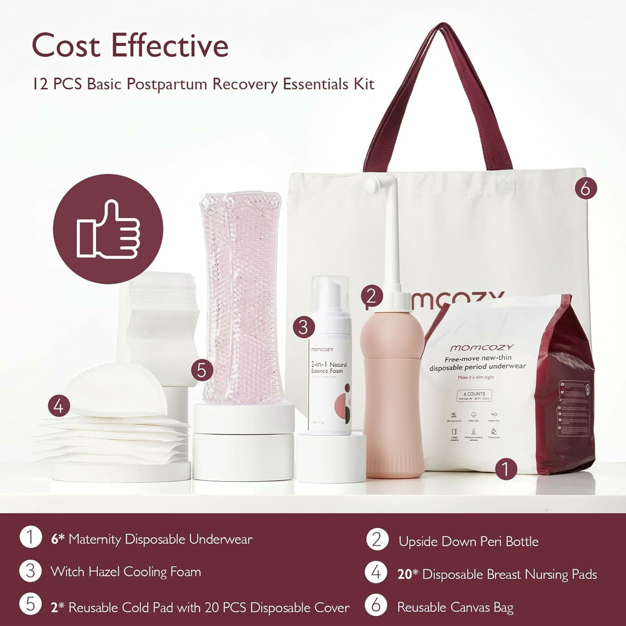Momocozy Postpartum Recovery Essentials Kit - Kit of 1 - Image 2
