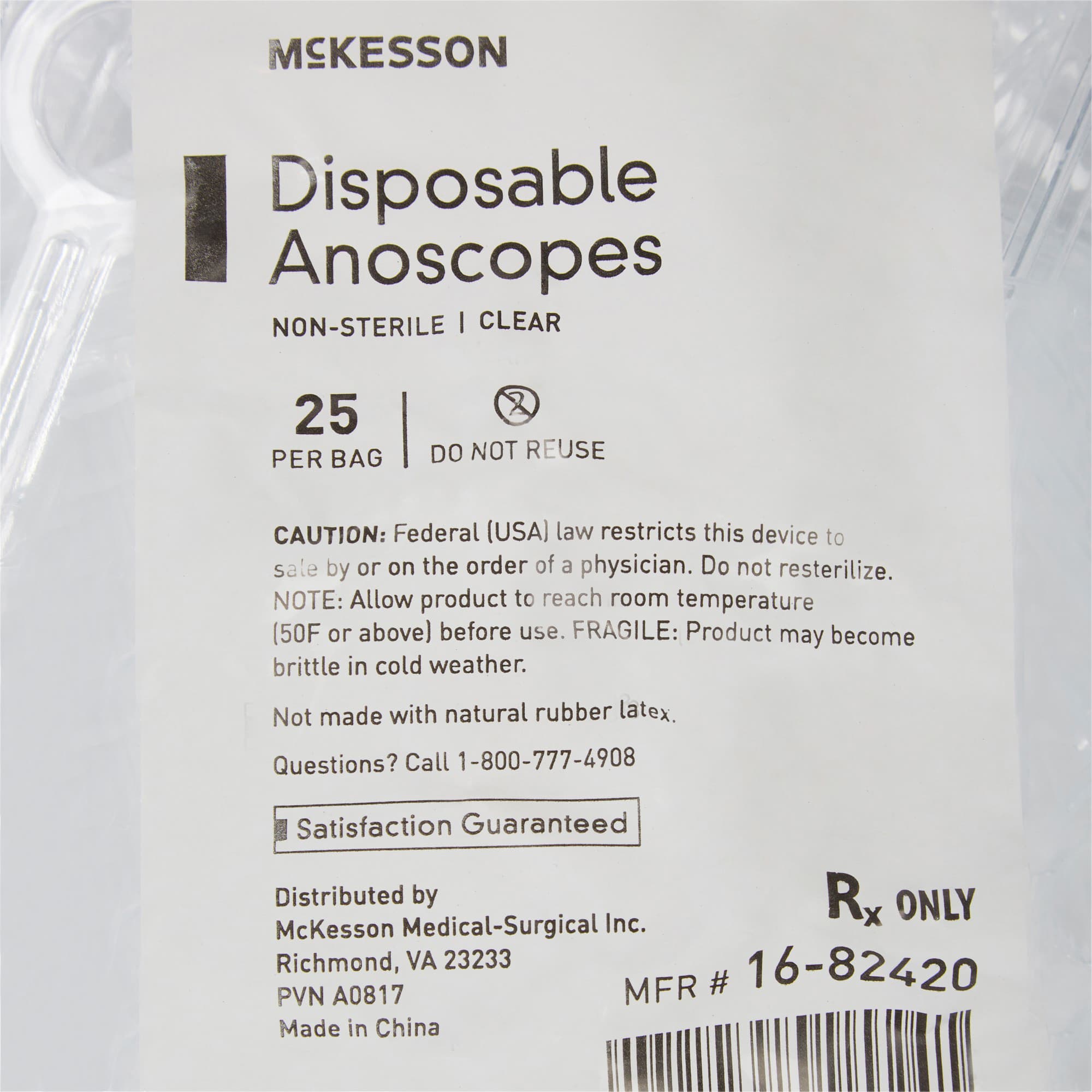 McKesson Anoscope, Clear - Image 4