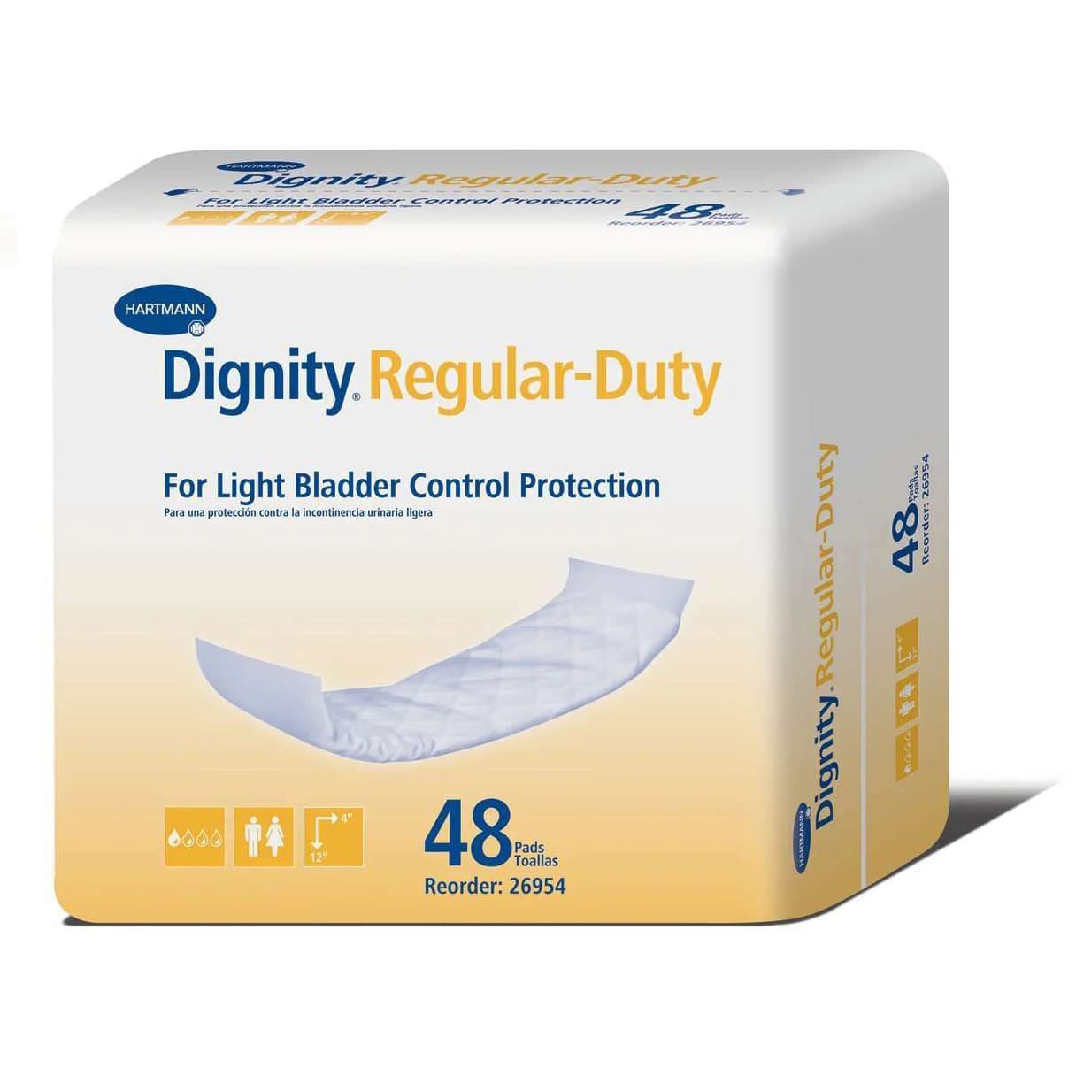 Dignity Regular-Duty Bladder Control Pads