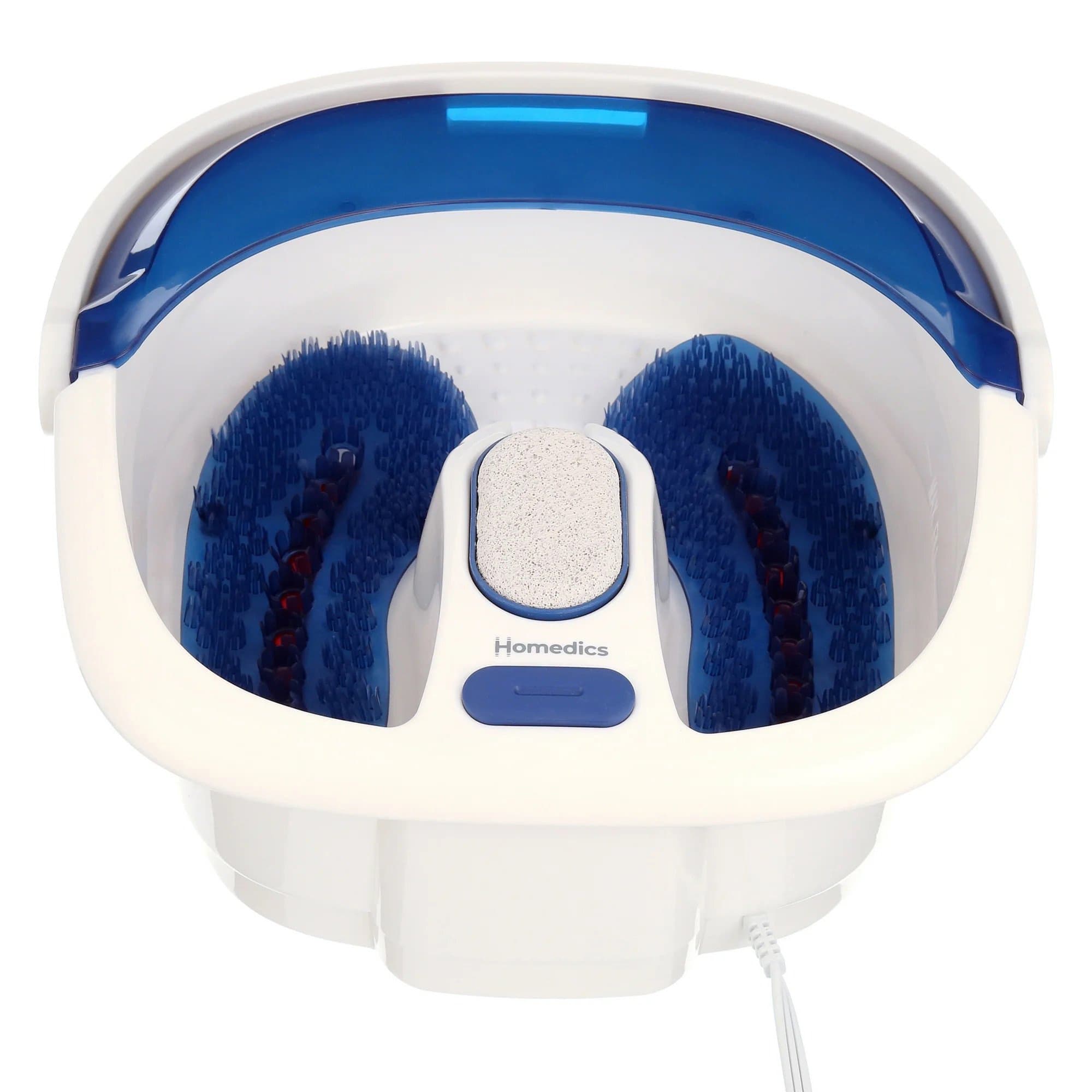 HoMedics Bubble Bliss Elite Blue Foot Bath with Heat Boost - 1 Each - Image 3