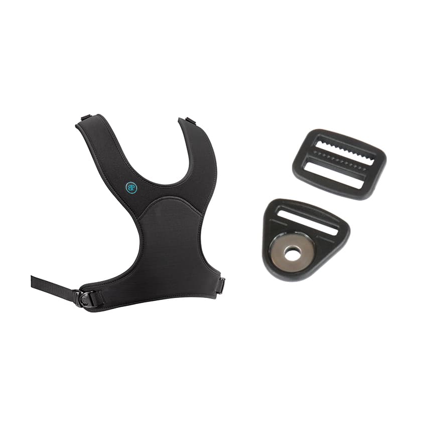 Bodypoint® Stayflex Chest Support, Narrow, Without Zipper, Plastic Flat-Mount, Extra Large - Image 1