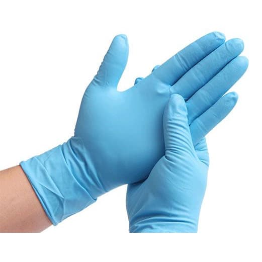 Nitrile Powder Free Exam Gloves, Small - Box of 100 - Image 1