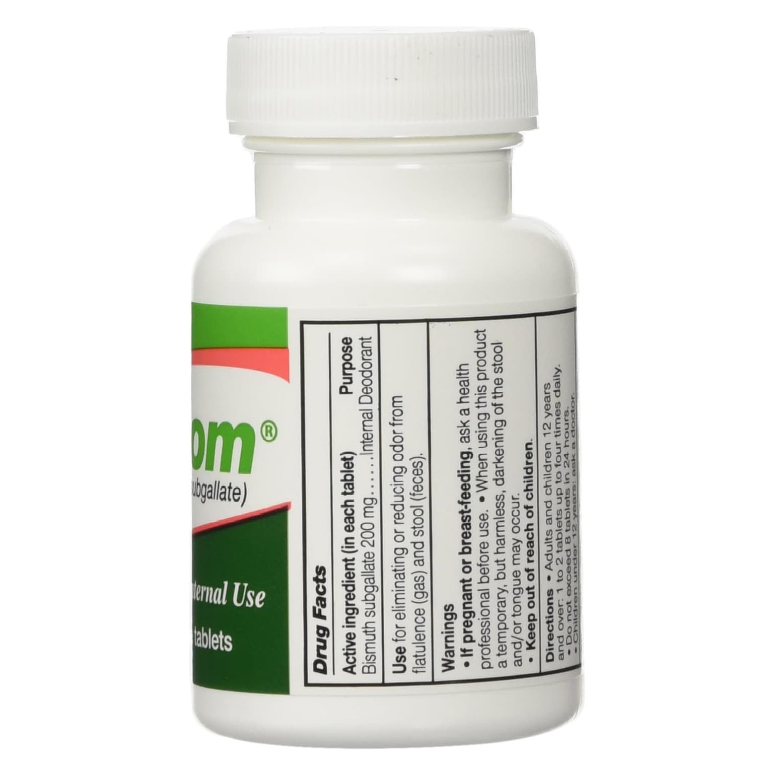 Devrom Chewable Tablets, Internal Deodorant, 100 Tablets - each - Image 2