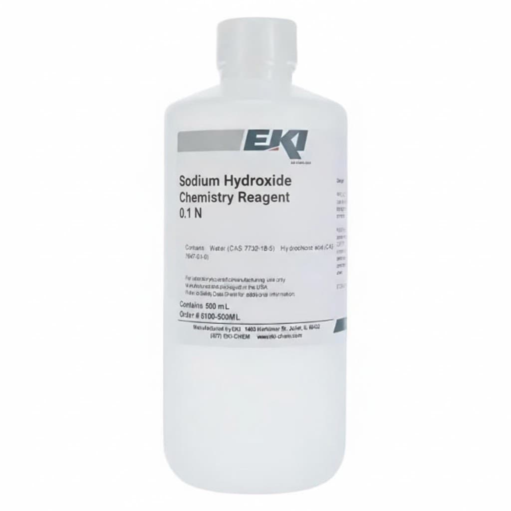 Chemistry Reagent Sodium Hydroxide Inorganic Compound 0.1 N - Image 1