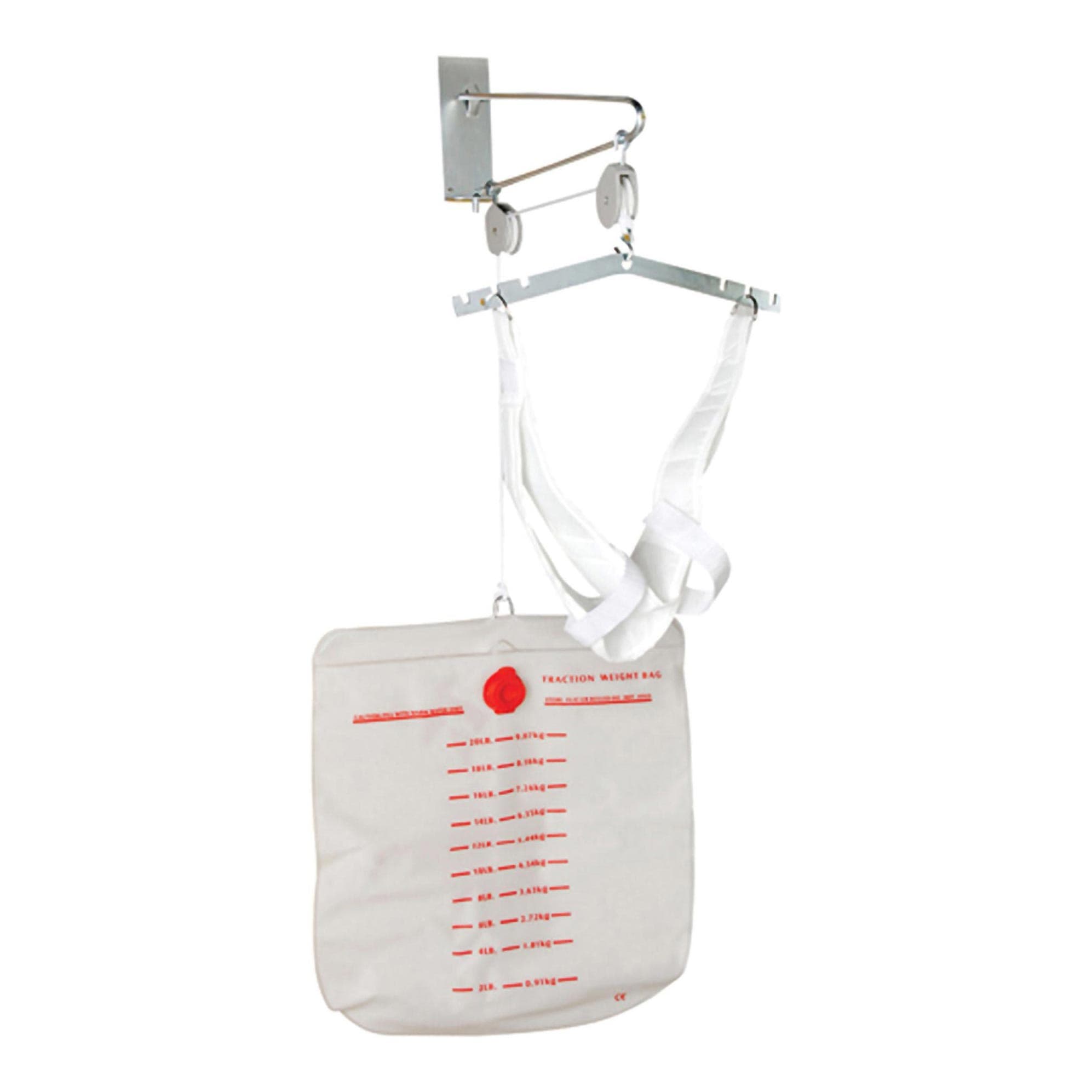 DMI Hook and Loop Strap Closure Cervical Traction Kit, Overdoor - Image 2