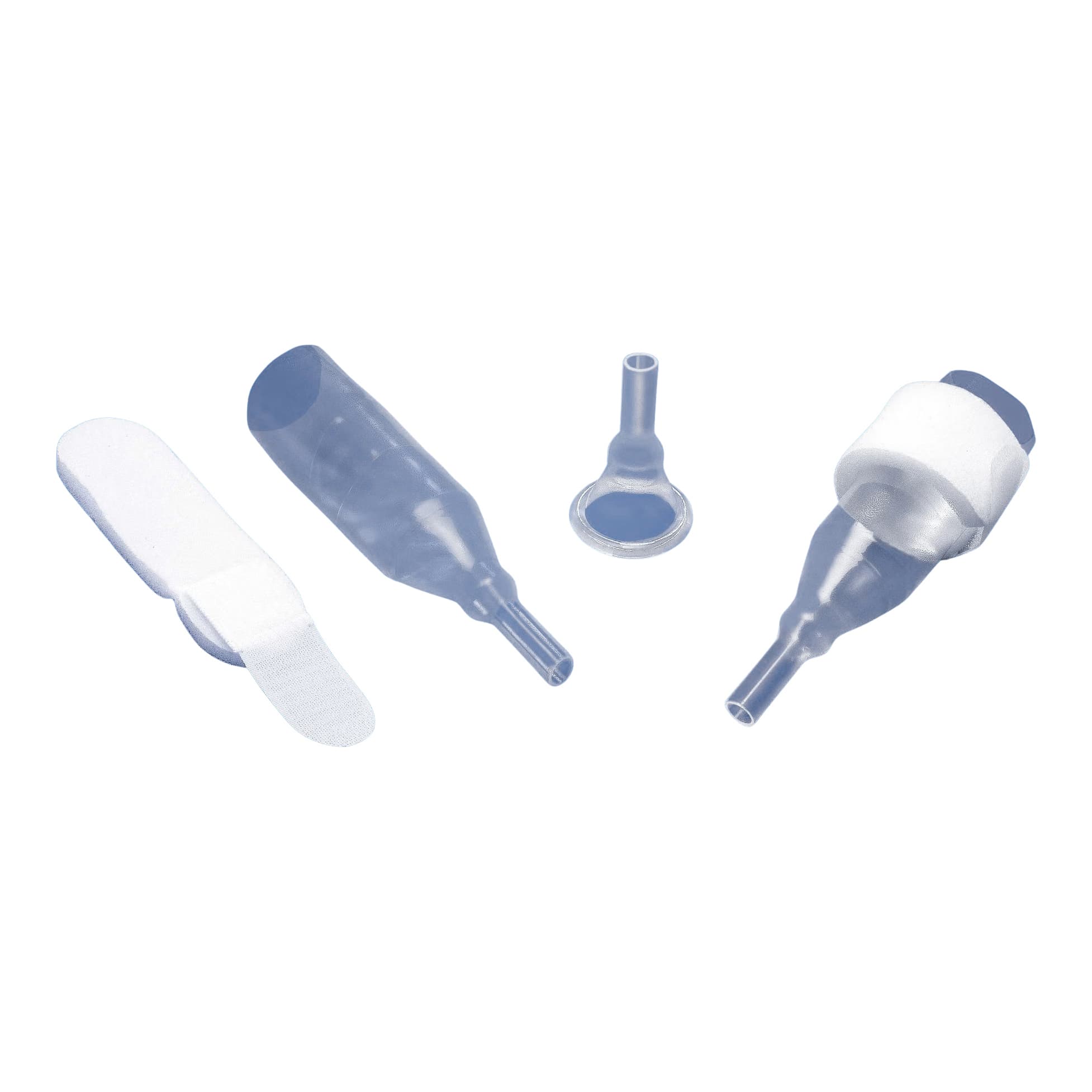 Natural Male External Catheter, Non-Adhesive, 3 straps, 36mm - Box of 30 - Image 1