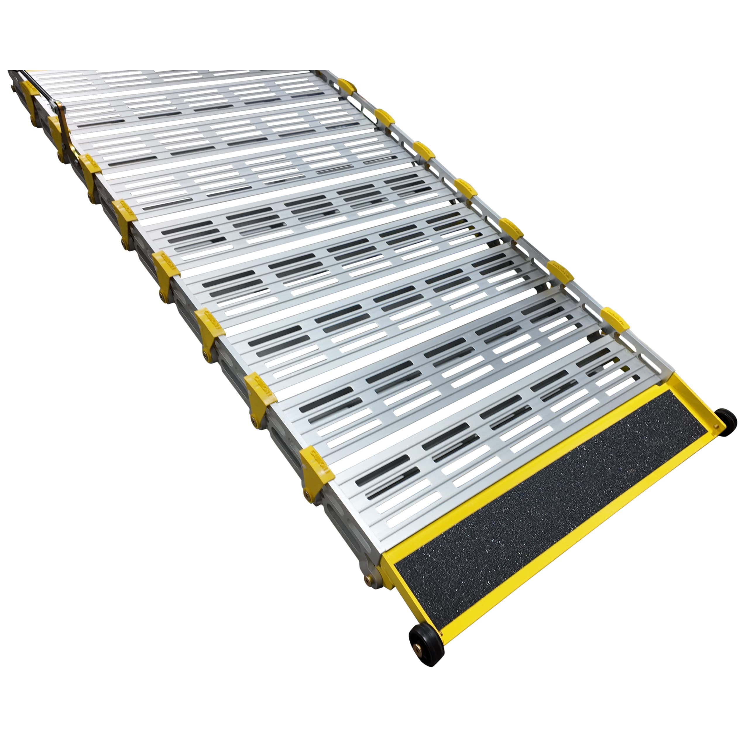 Roll-A-Ramp Bi-Fold Manual Folding Van Ramp - 9'L x 26"W - Image 1