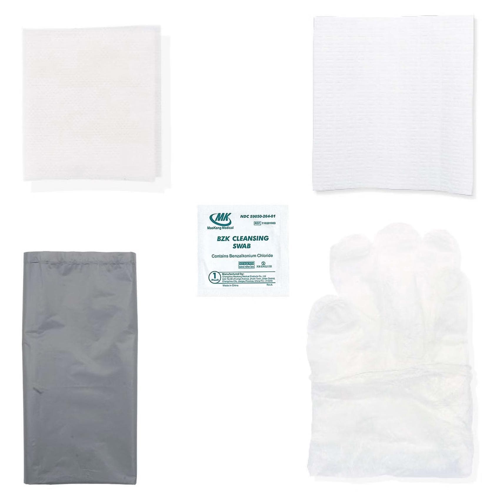 Kiddie-Kath Closed System Intermittent Catheter Kit, 10 Fr, 10" - Case of 100 - Image 1