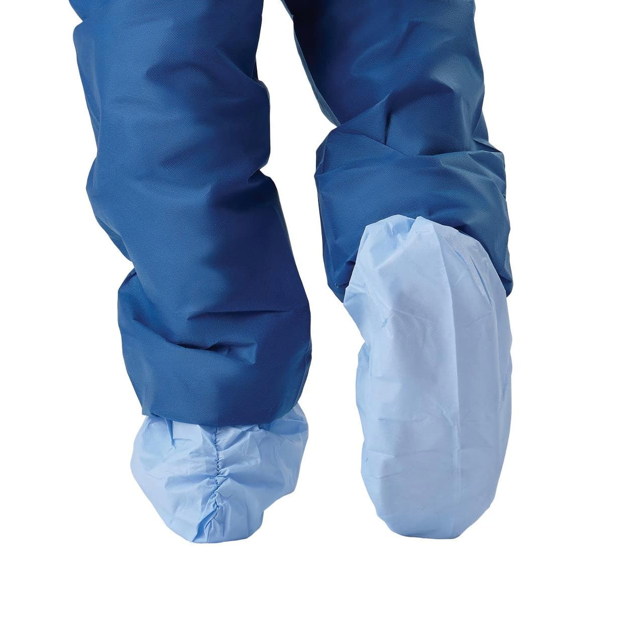 Medline Disposable Non-skid Spunbond Polypropylene Shoe Cover - Image 2