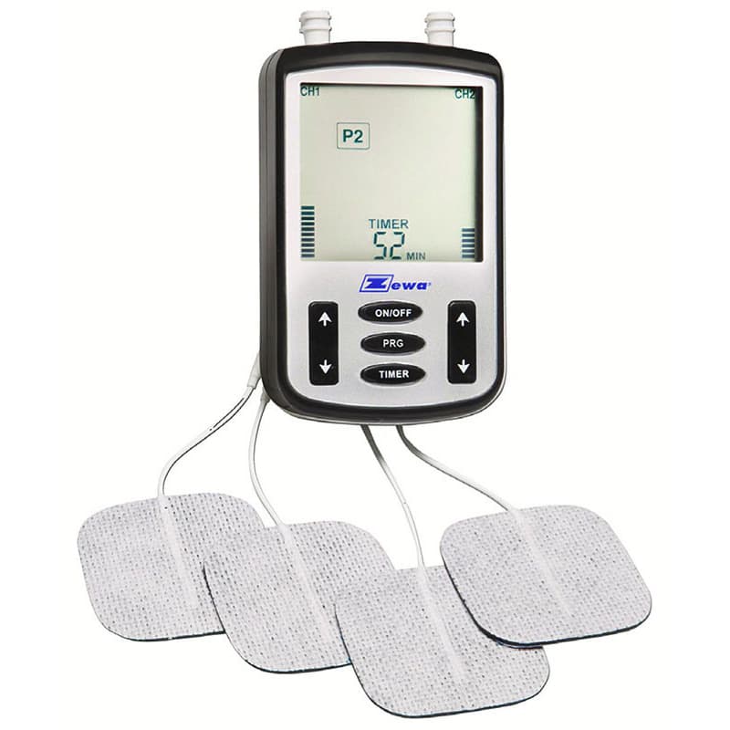 Zewa OTC TENS Unit 3-3/4" x 2-1/2" x 1" Black
