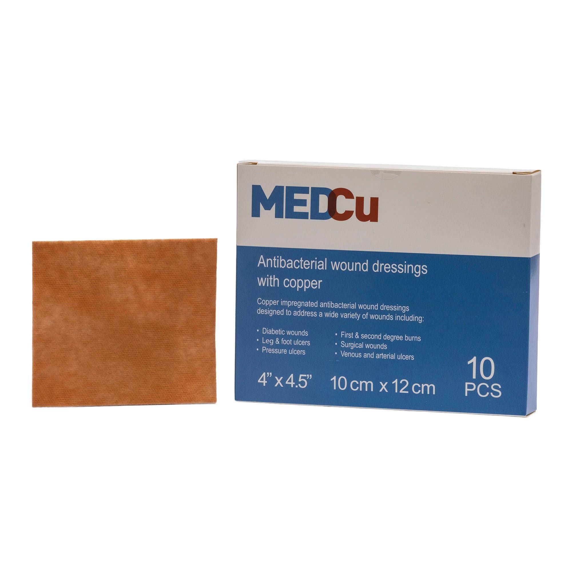 MedCu Non-Adhesive Antibacterial Dressing with Copper Oxide - Image 3