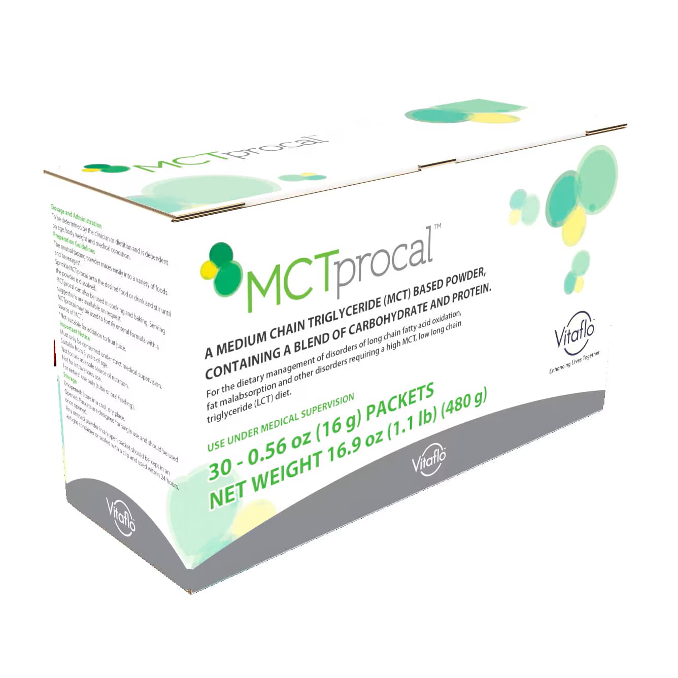 Vitaflo MCTprocal Medium Chain Triglycerides Based Powder