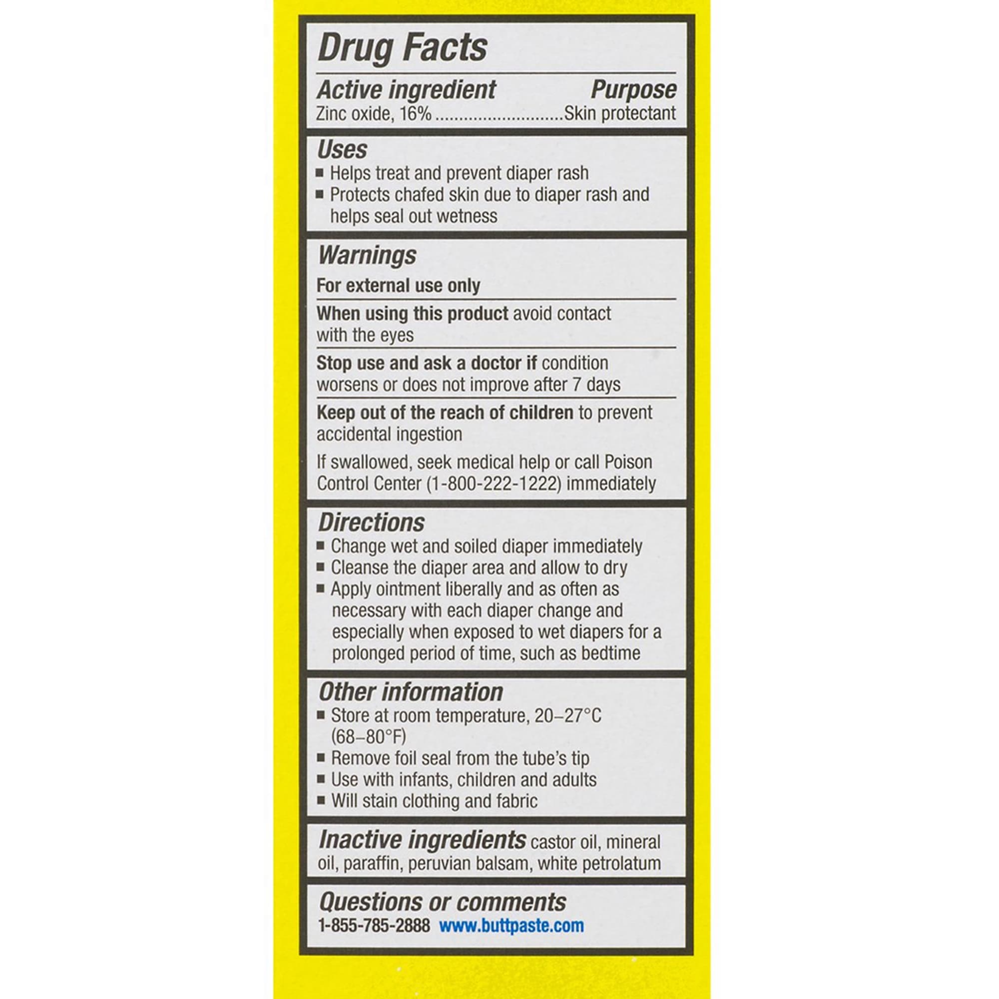 Boudreaux's Butt Paste Original Diaper Rash Ointment - Image 4