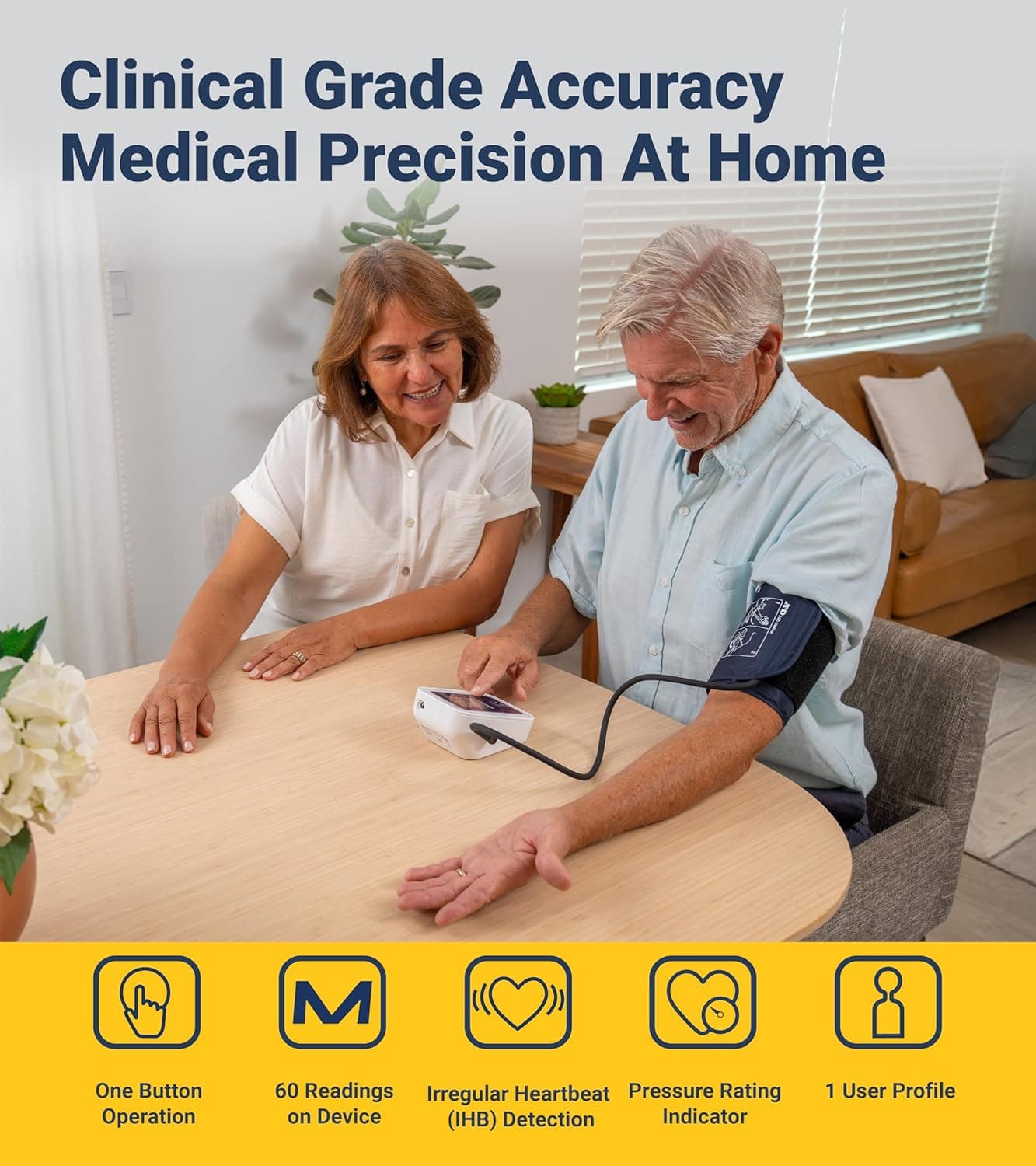 A&D Medical Essential Small Arm Cuff Blood Pressure Monitor - Image 2