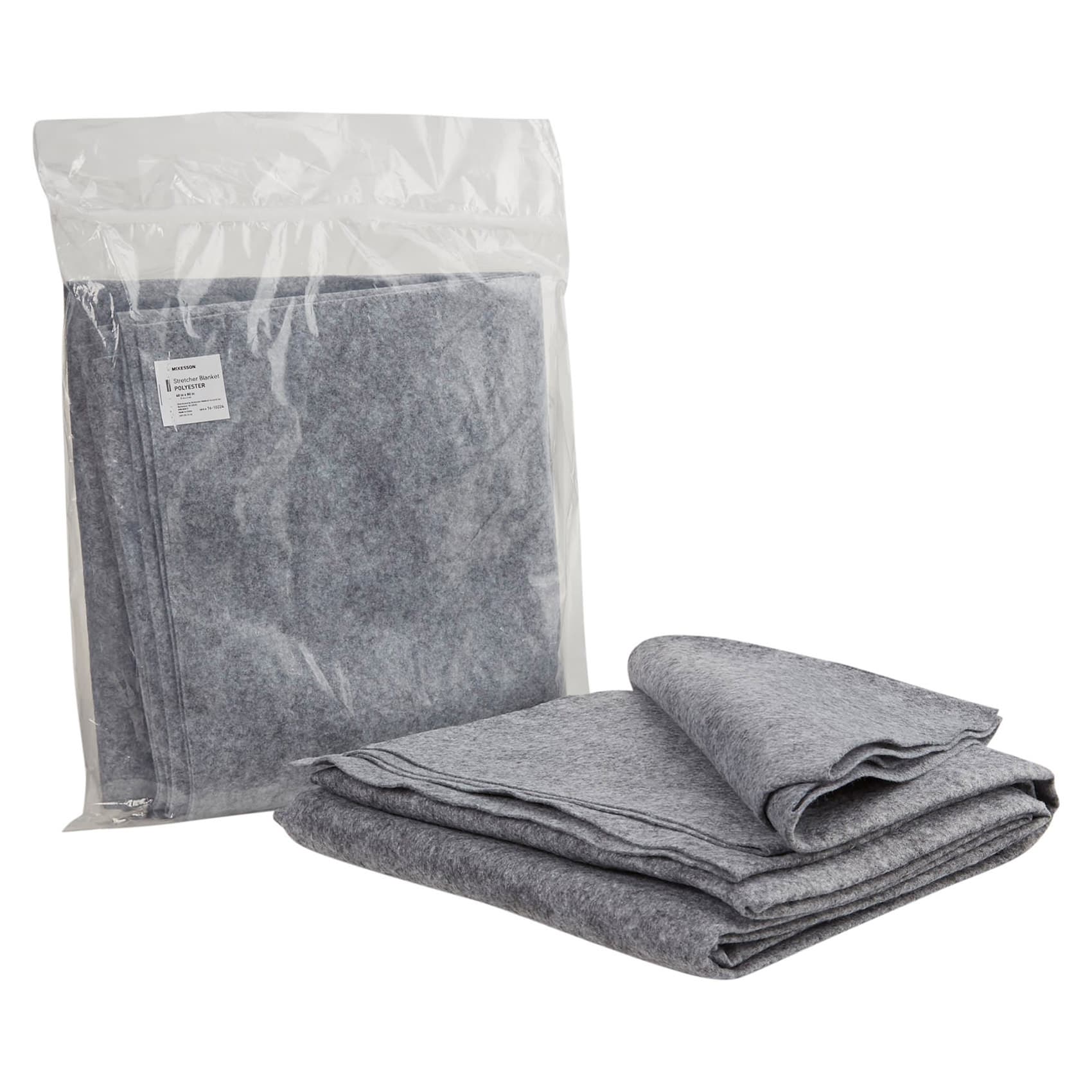 McKesson Stretcher Blanket Gray, 40 W X 80 L Inch - Each - Image 1