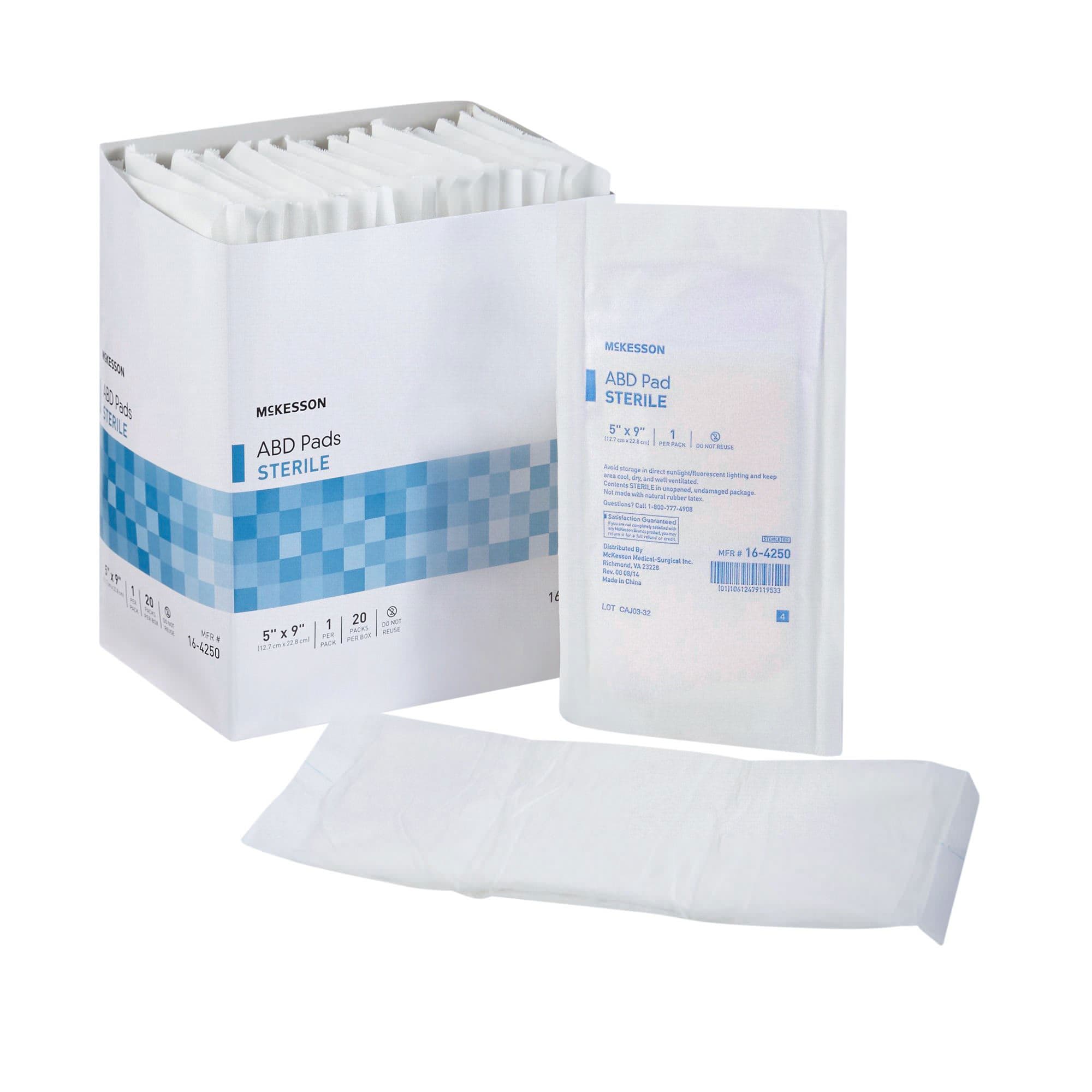McKesson Nonwoven Abdominal Pad - Image 1