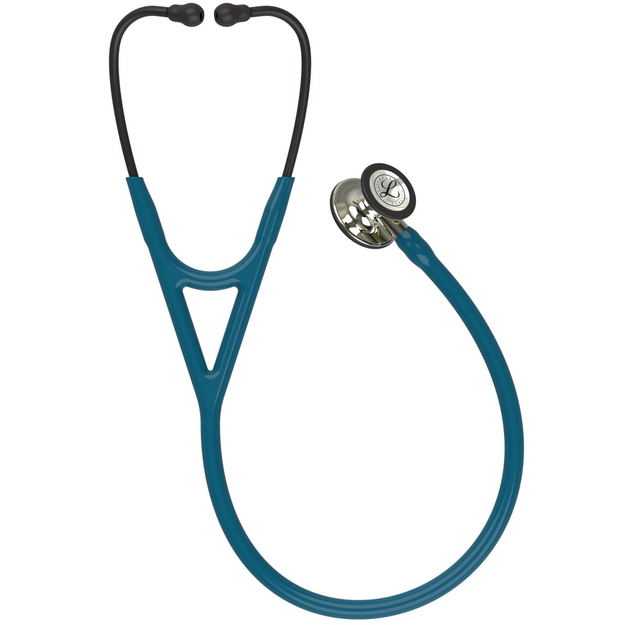 3M Littmann Cardiology IV Stethoscope, Stainless Steel Chestpiece, 27" Tube, Caribbean Blue - Image 1