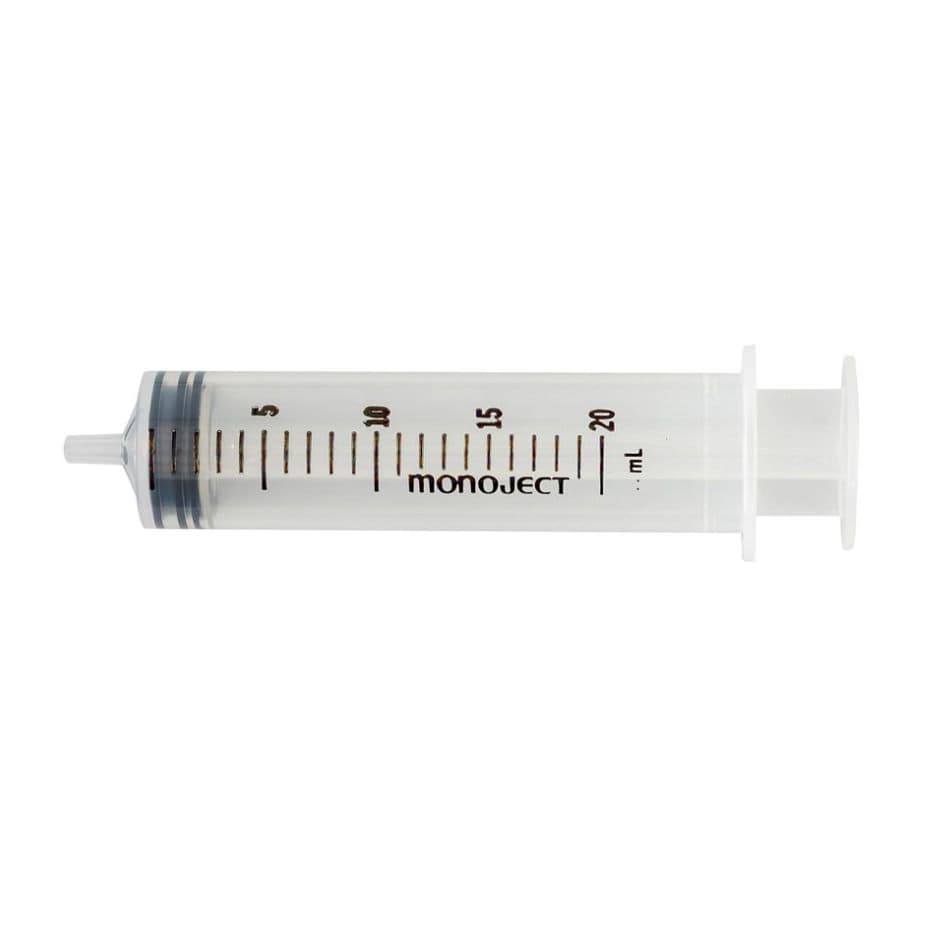 Monoject Soft Pack Syringes, 20 ML, Luer Slip Tip - Each - Image 1