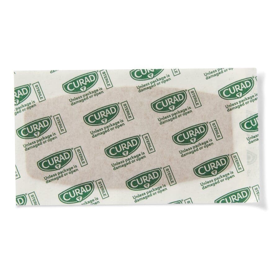 Medline Curad Flex Fabric Adhesive Bandage, 2 x 4 Inch - Image 1