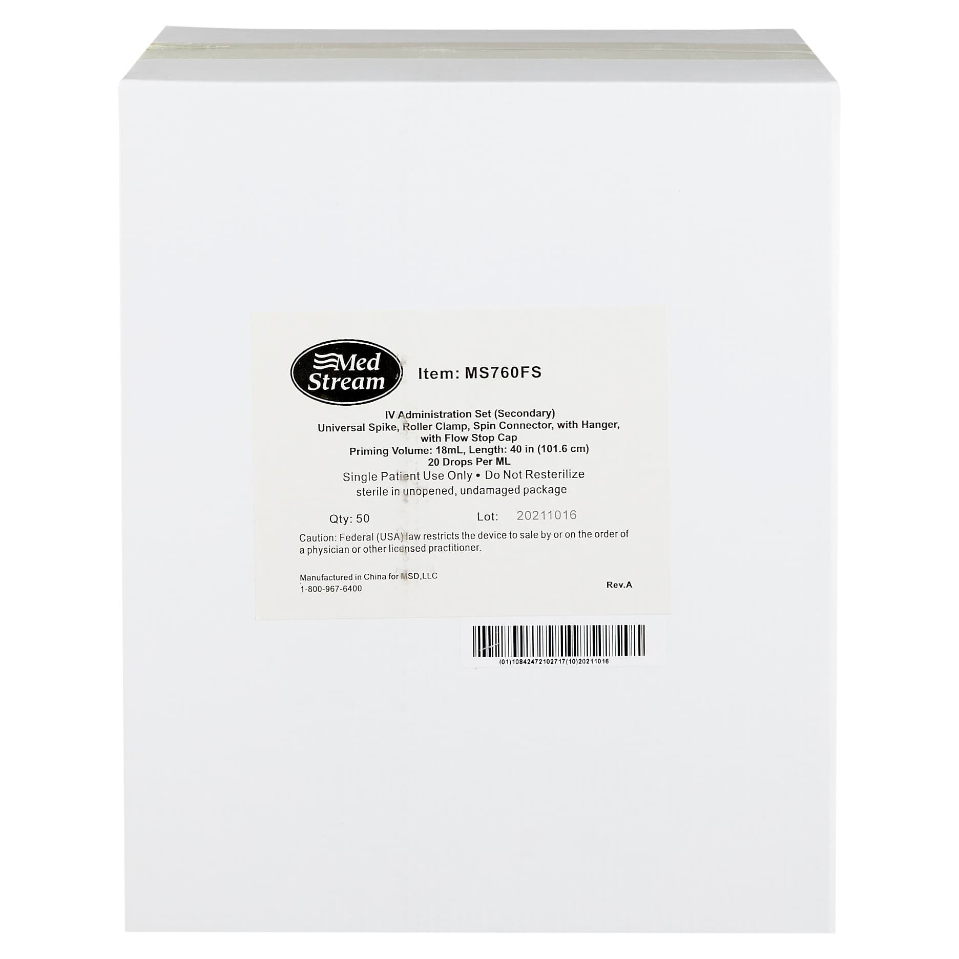 MedStream Secondary IV Administration Set - Image 4