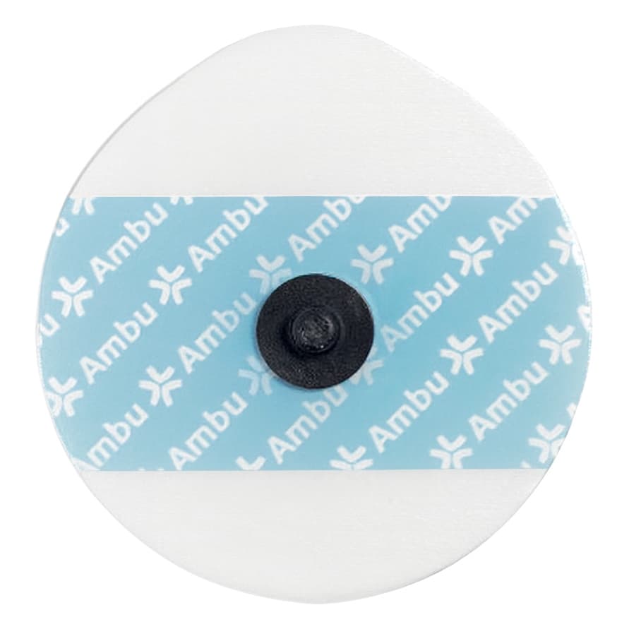 Ambu WhiteSensor ECG Monitoring Foam Backing Electrodes - Pack of 10 - Image 1